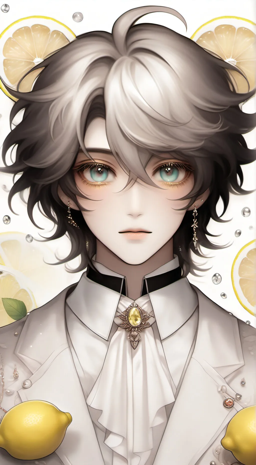 ai character: Lemon Cookie🍋~ background