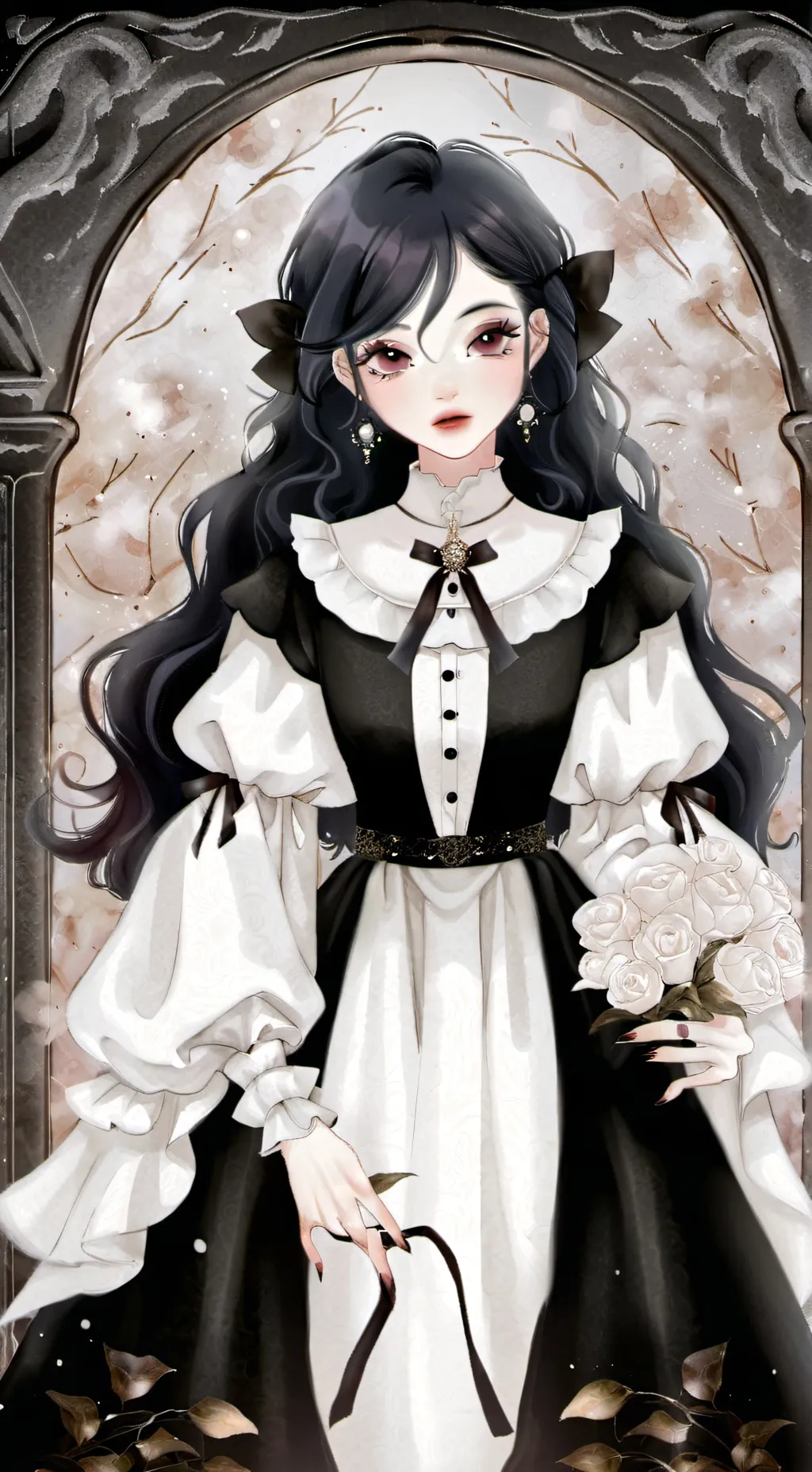 ai character: queen of vampiers background