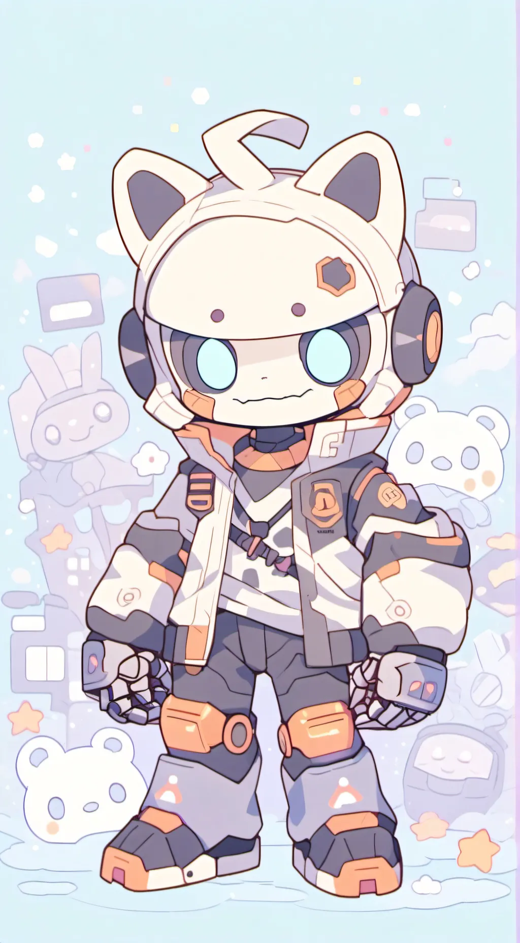 ai character: DW x FNAF | sequel background