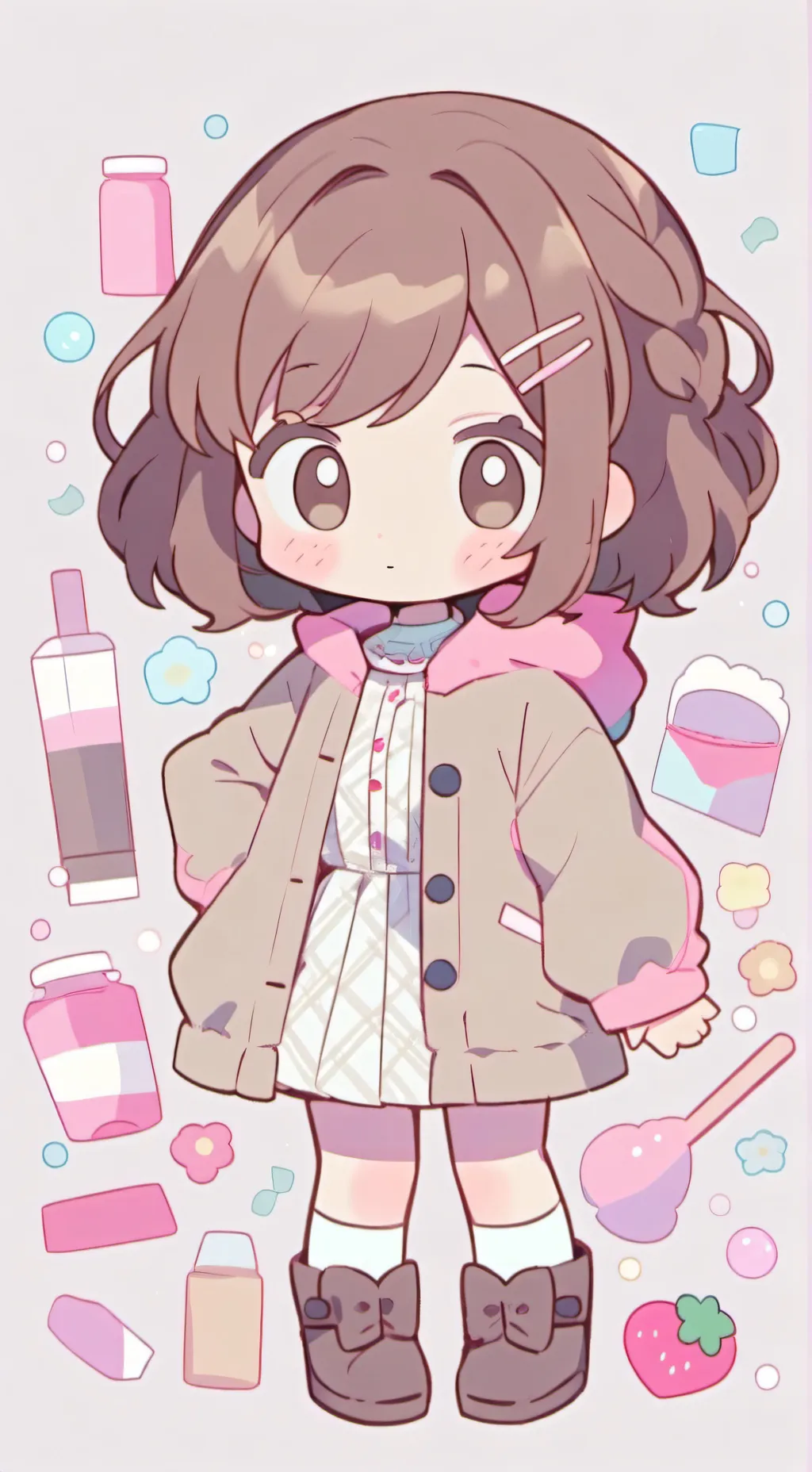 ai character: hh mincraft  background