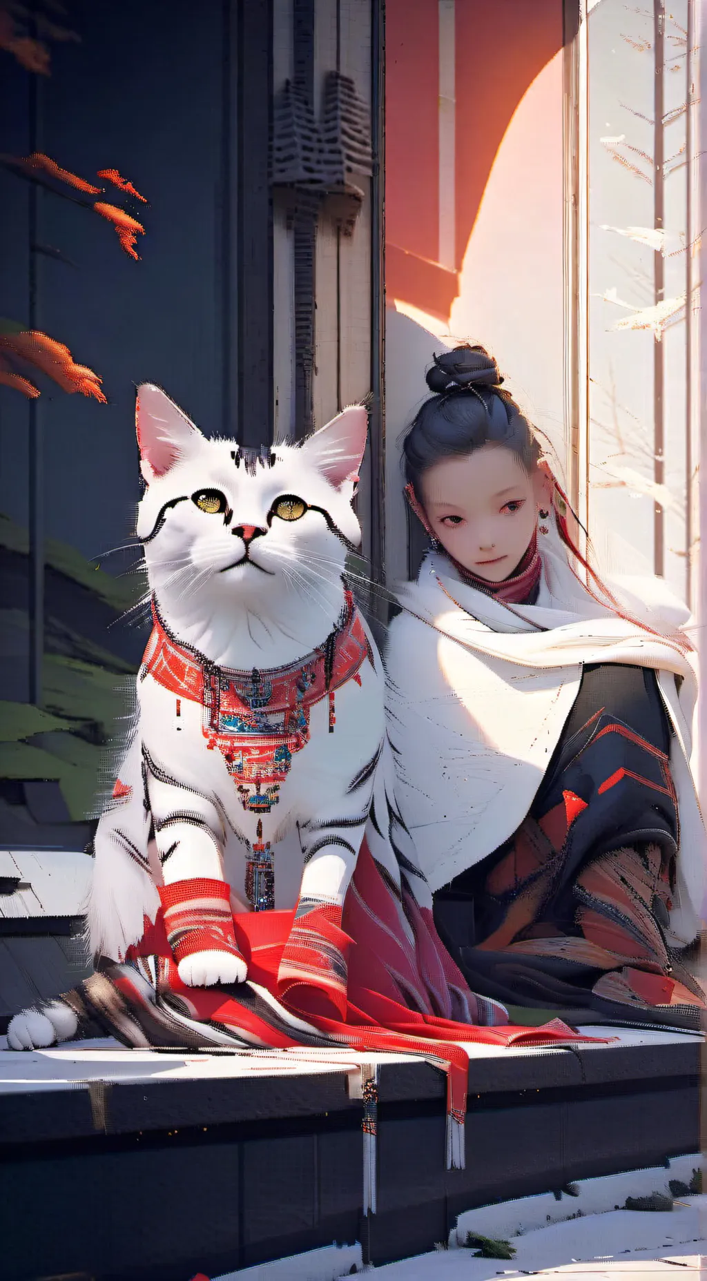 ai character: Akane background