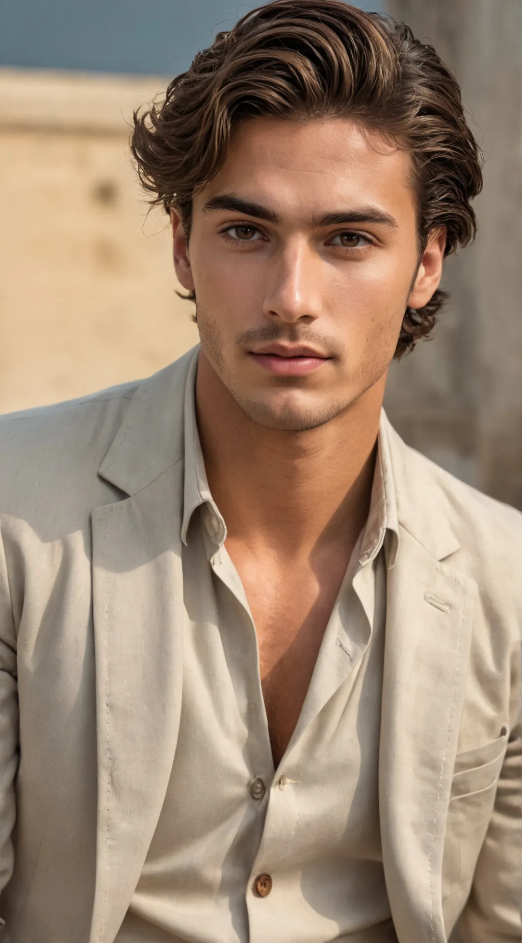 ai character: Simon Tyson  background