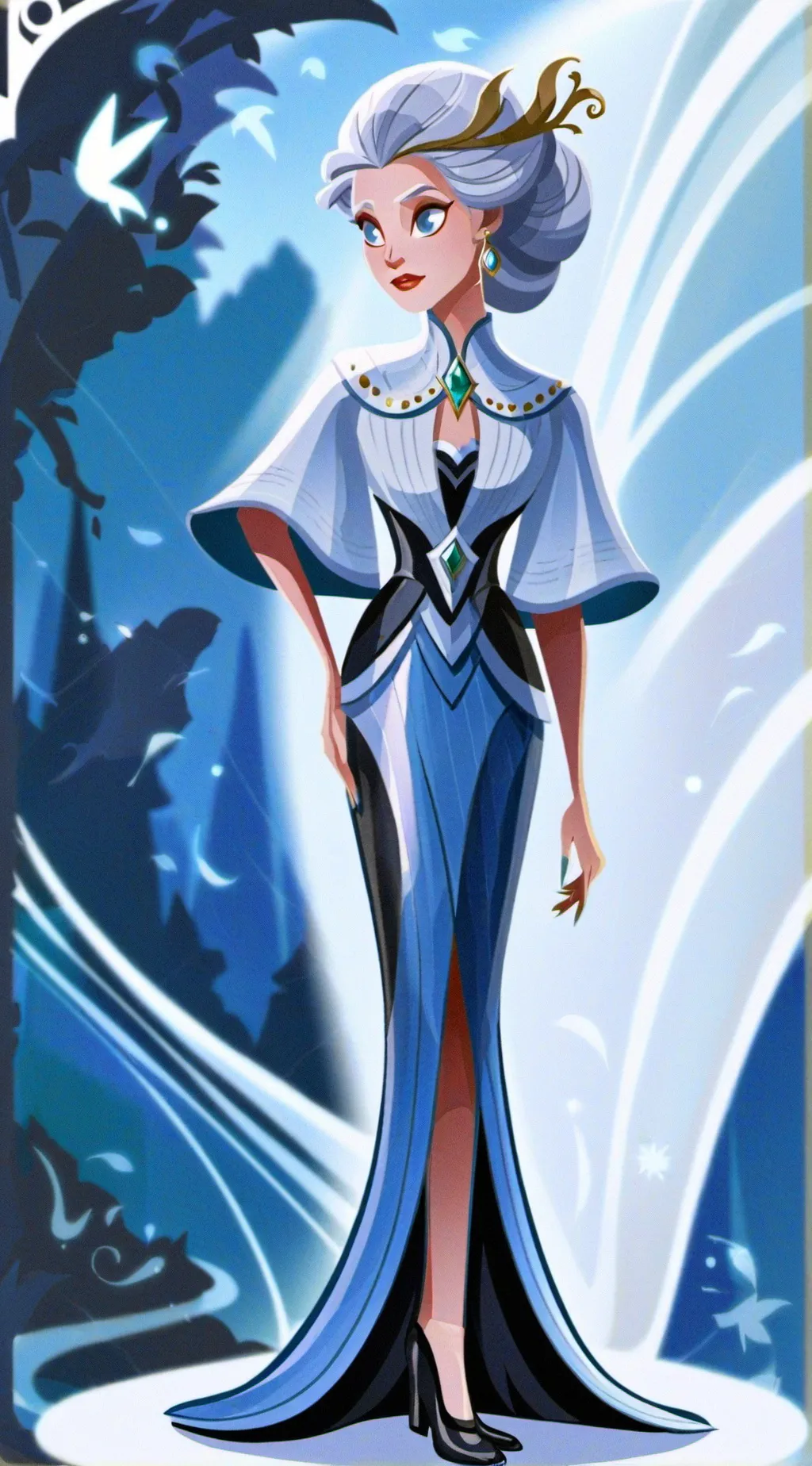 ai character: (NEW YEAR 25) background