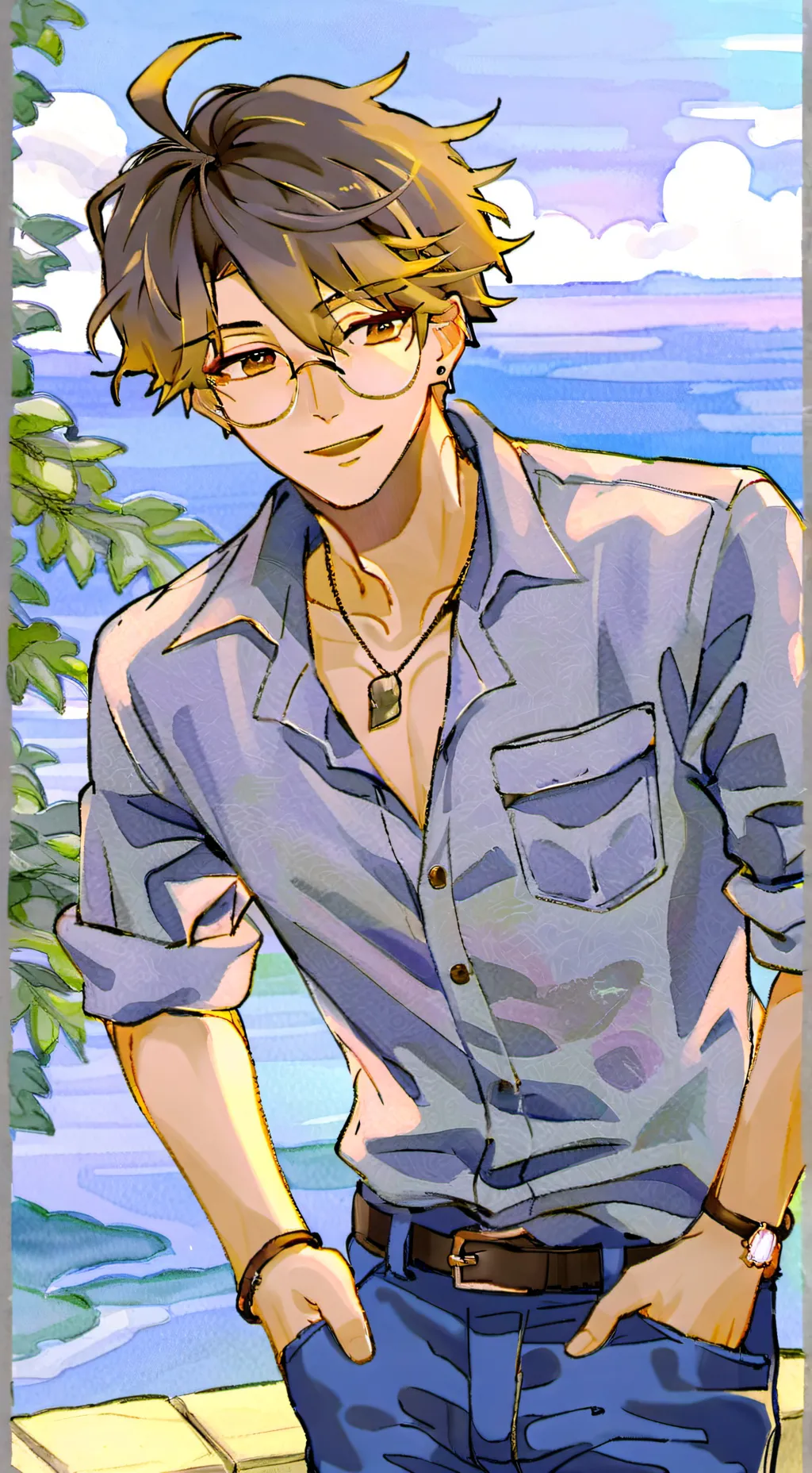 ai character: Mateo background