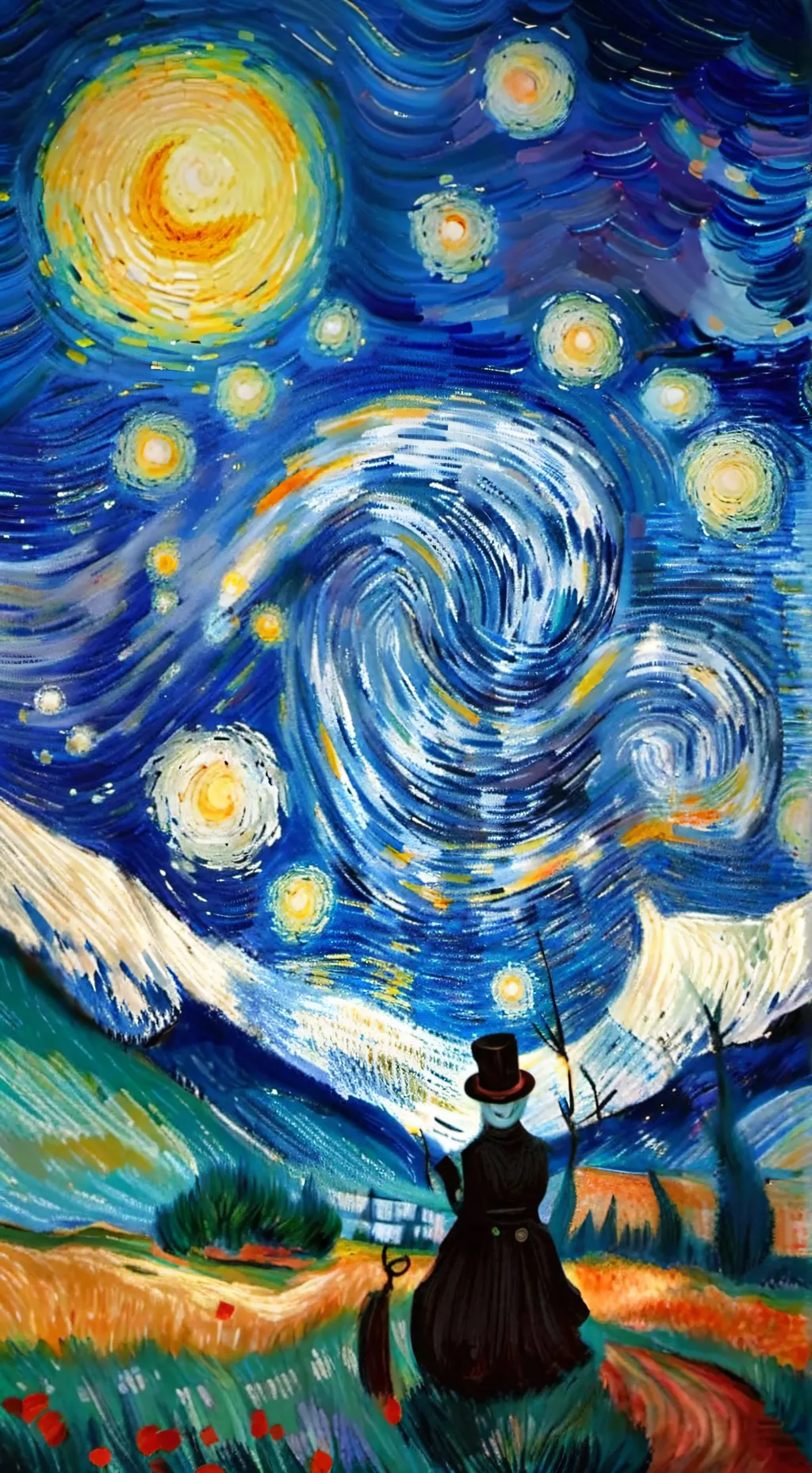 ai character: DW X Evade background