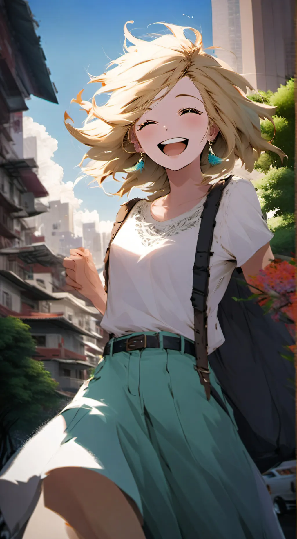 ai character: Silvia background