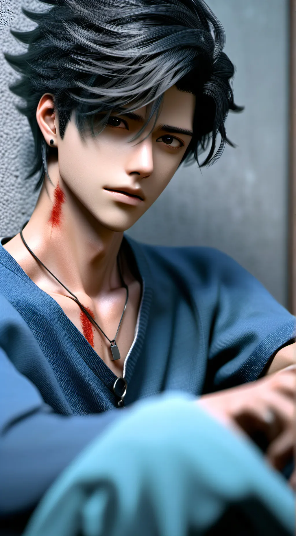 ai character: Harsh Desk Mate background