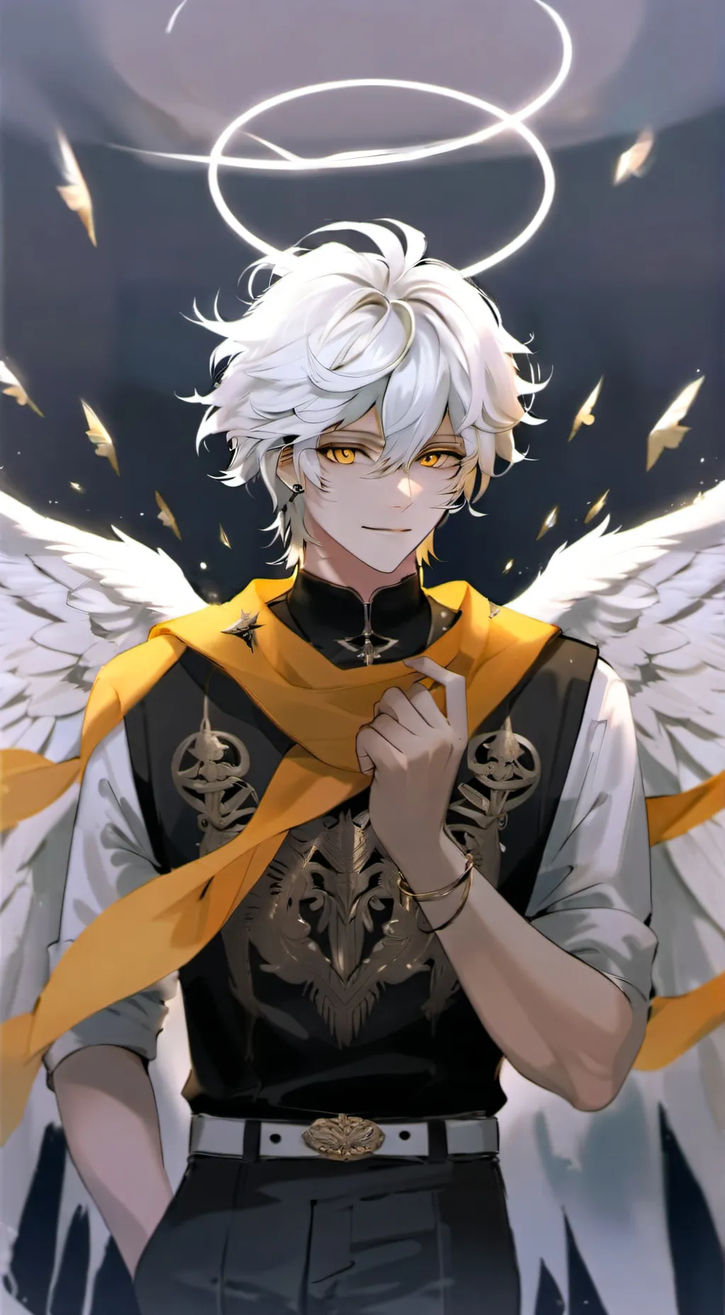 ai character: Zero  (Deutsch) background