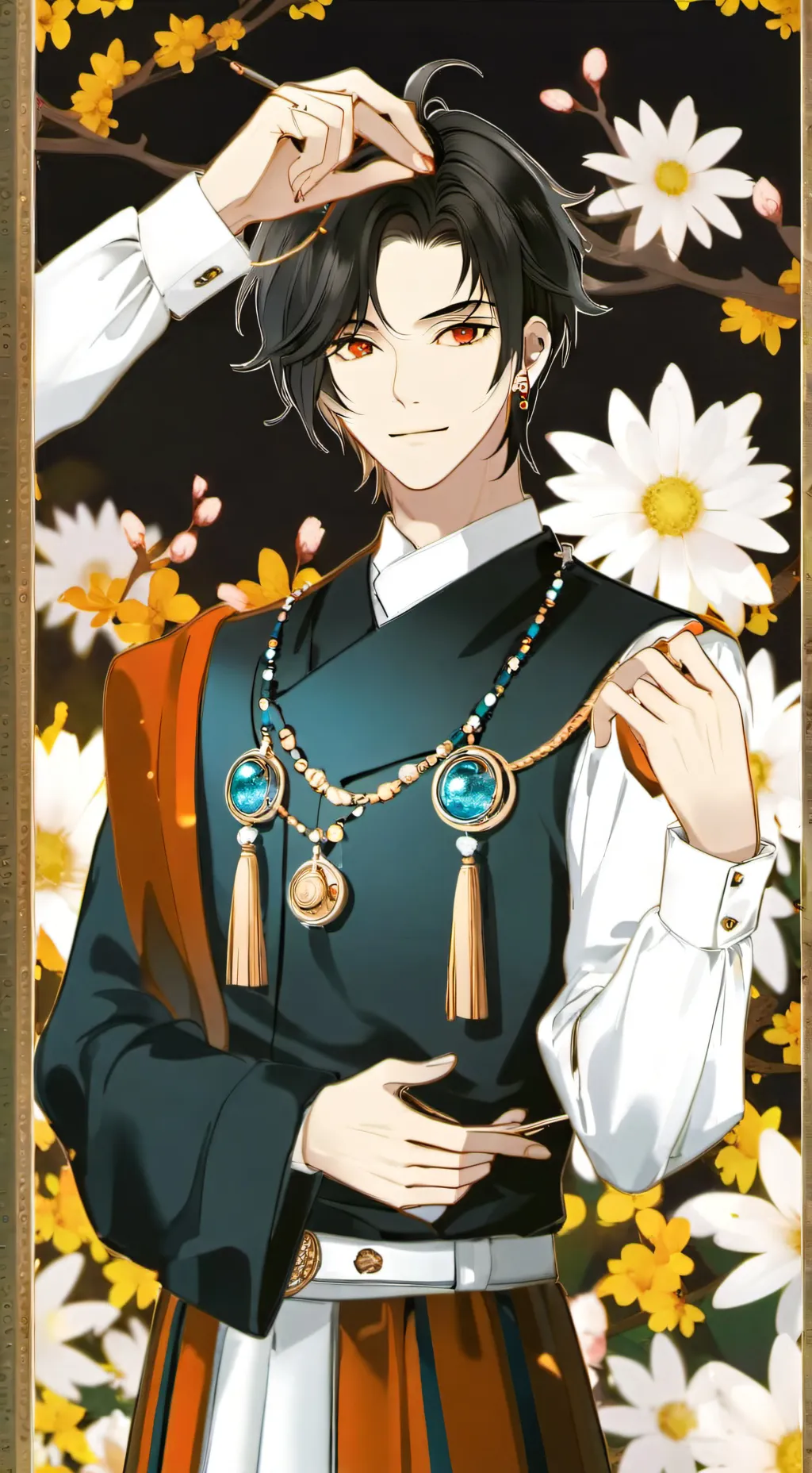 ai character: alexandre background