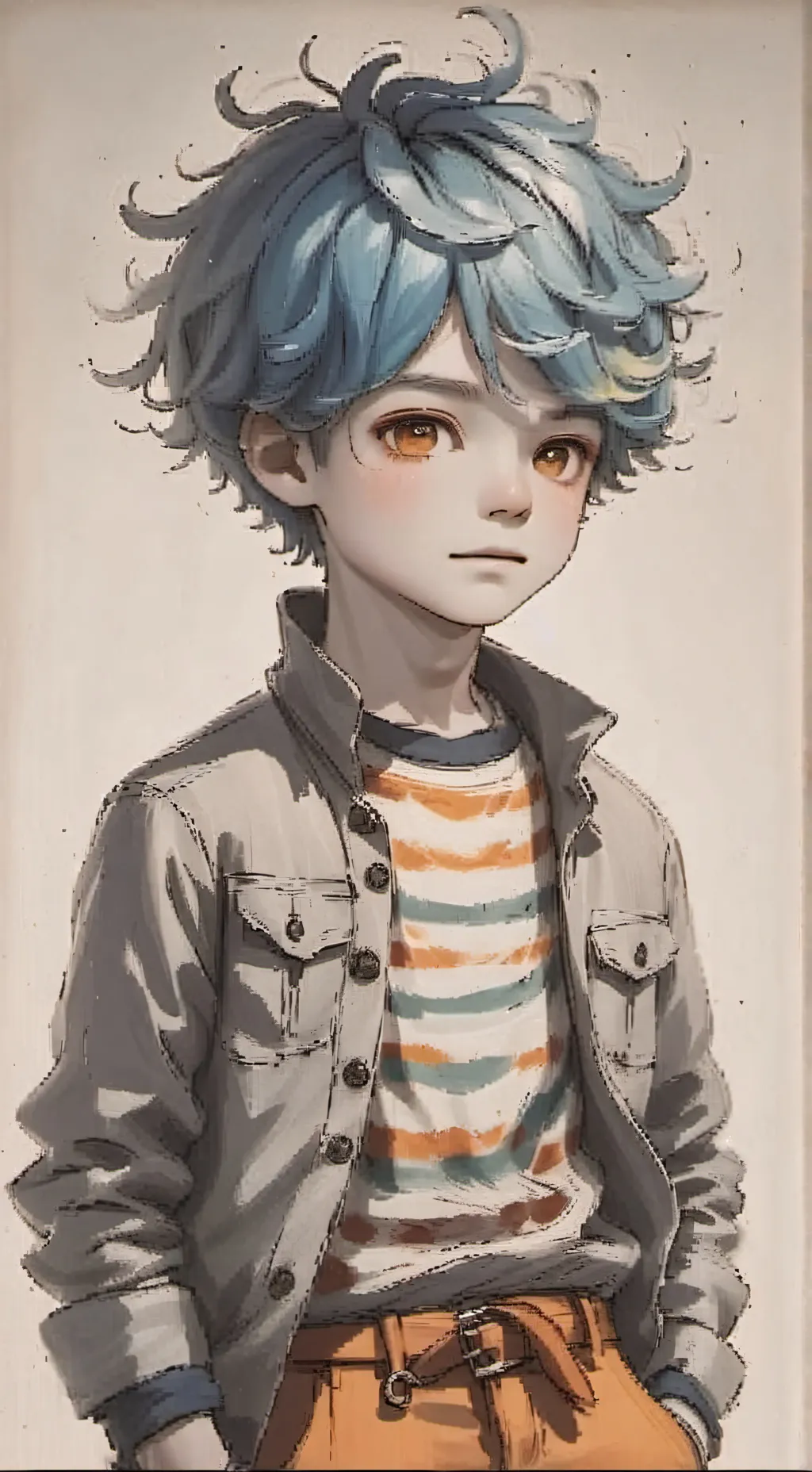 ai character: Wally human au background