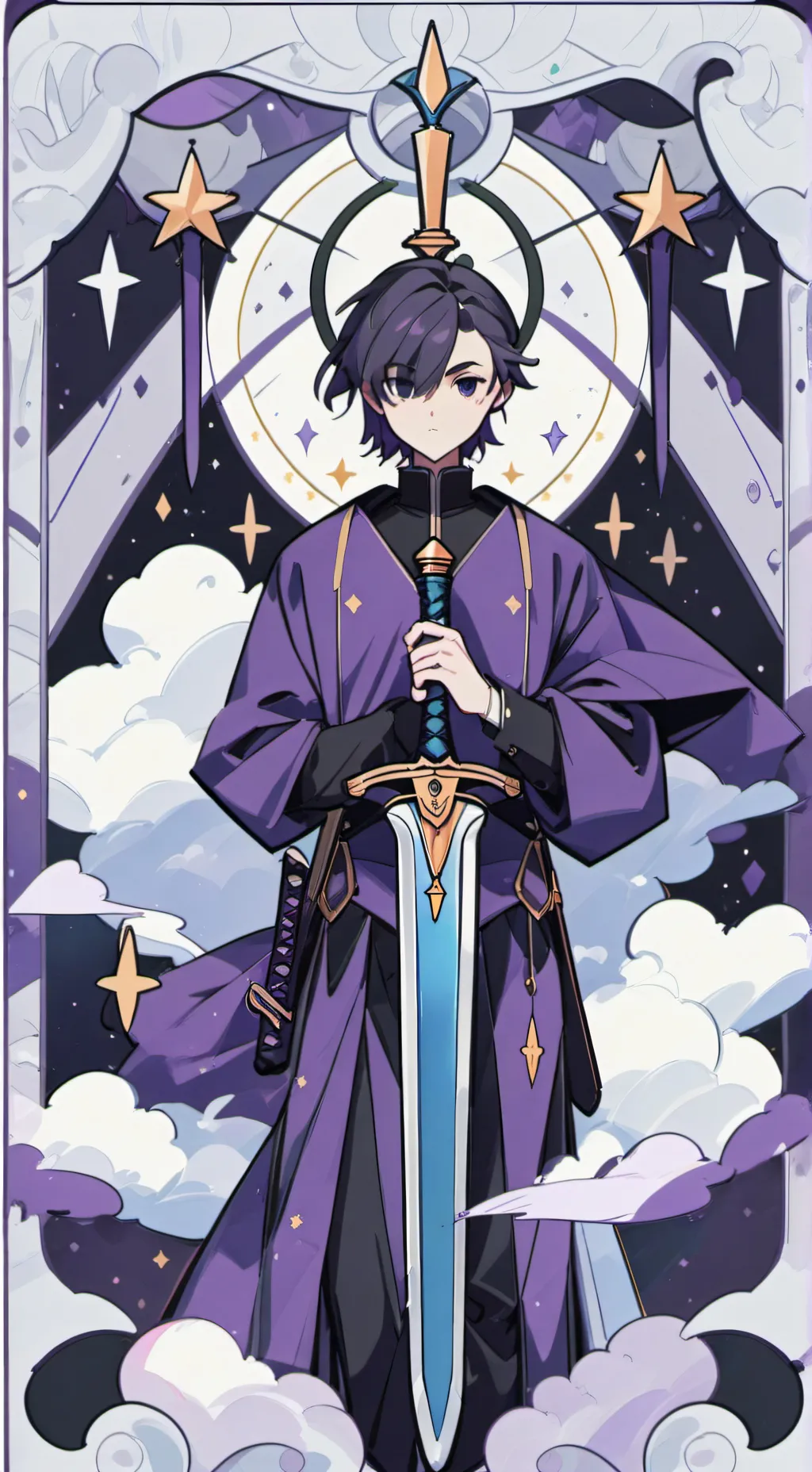 ai character: New Hashira background