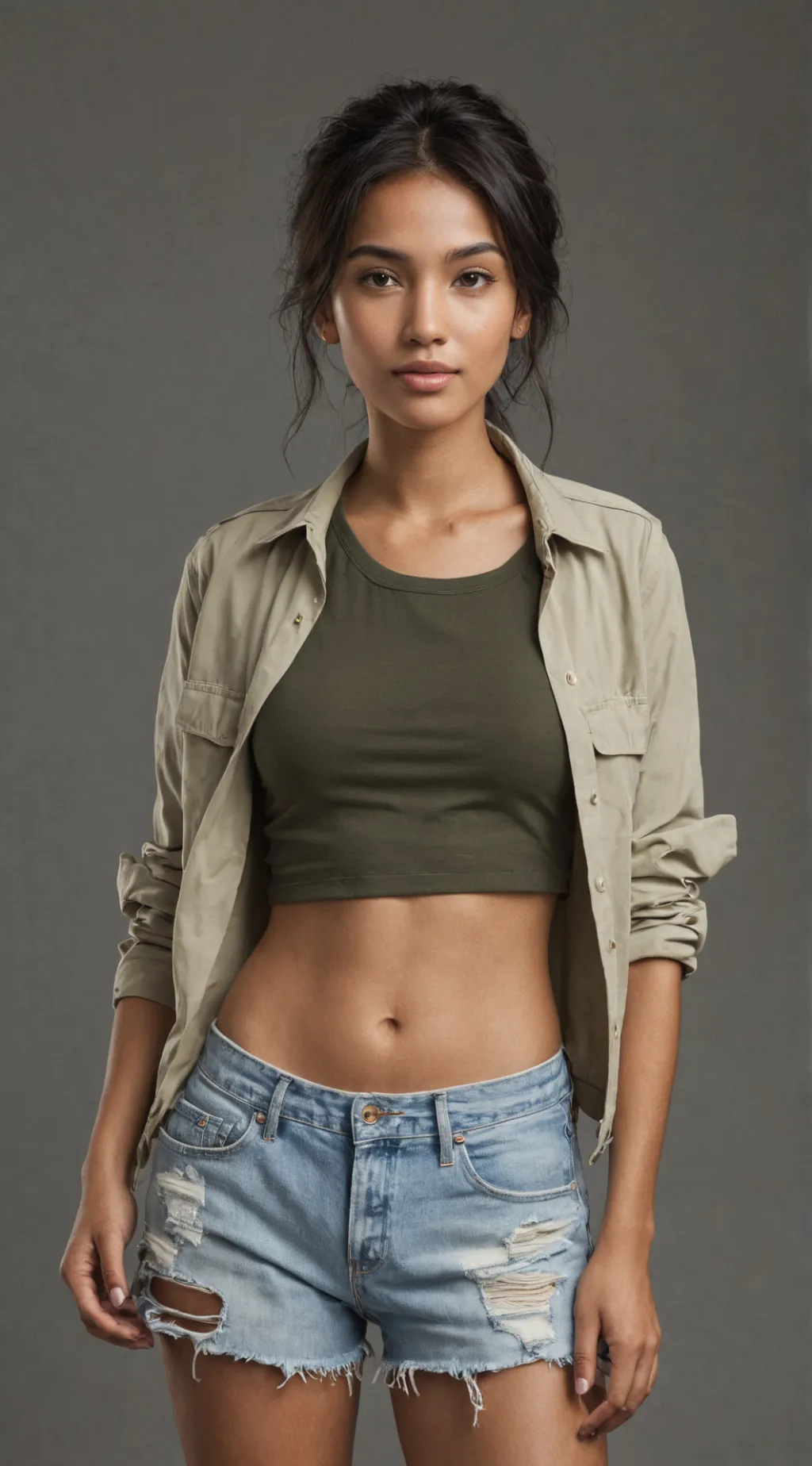 ai character: Aria and Mike background