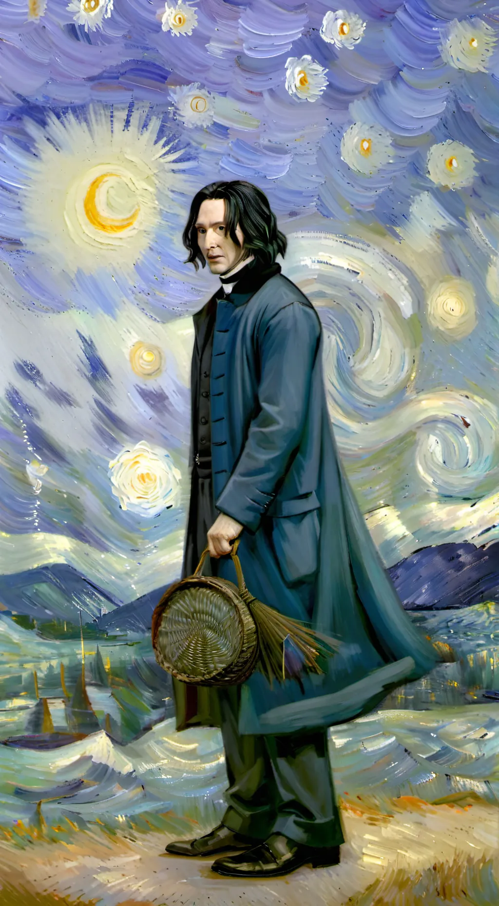 ai character: Snape background