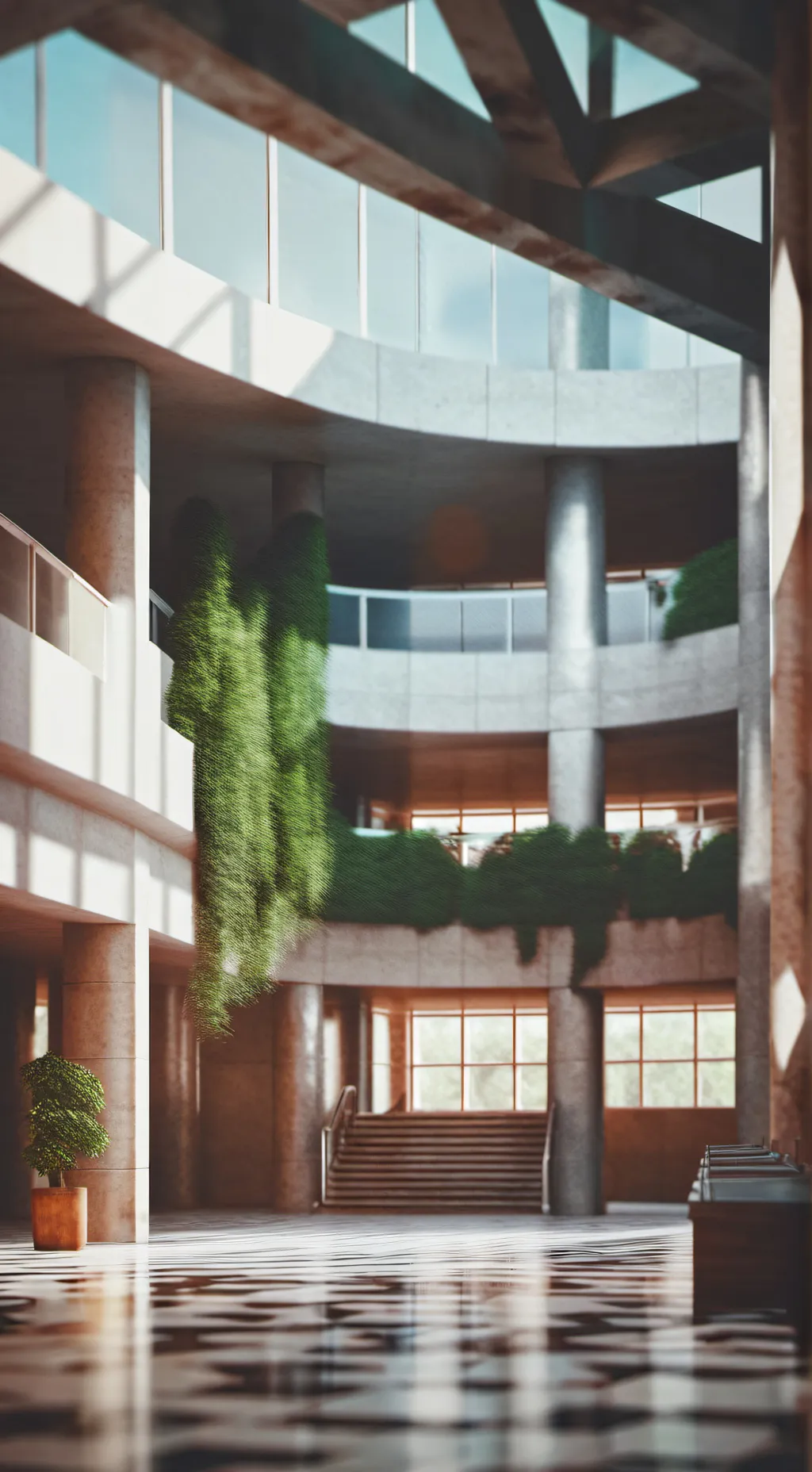 ai character: Hôpital   background