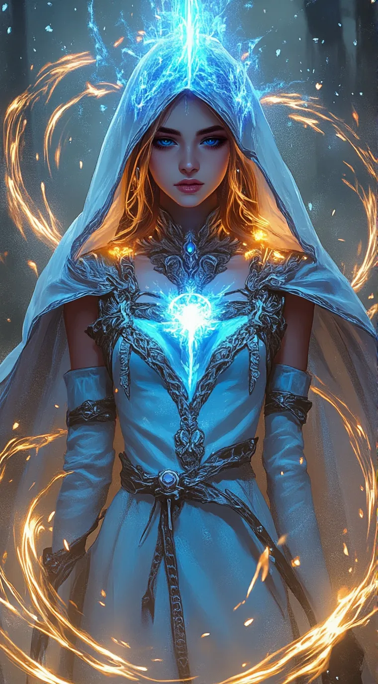 ai character: Luminara background