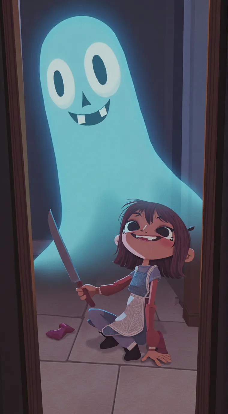 ai character: FPE but CURSES background