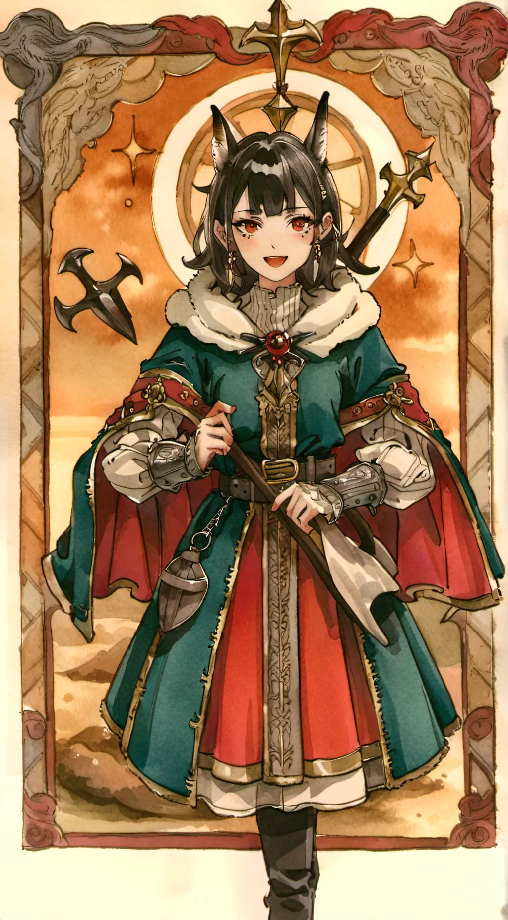 ai character: safira background