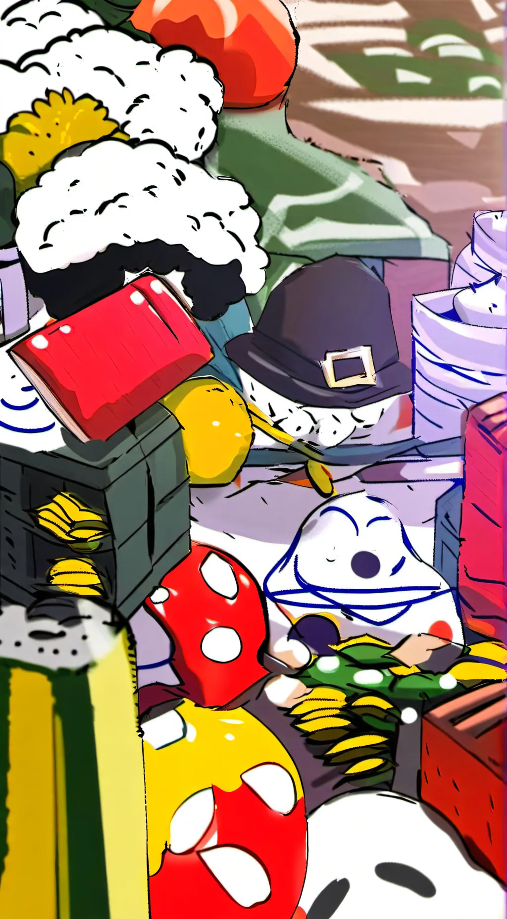 ai character: elliot snaps background