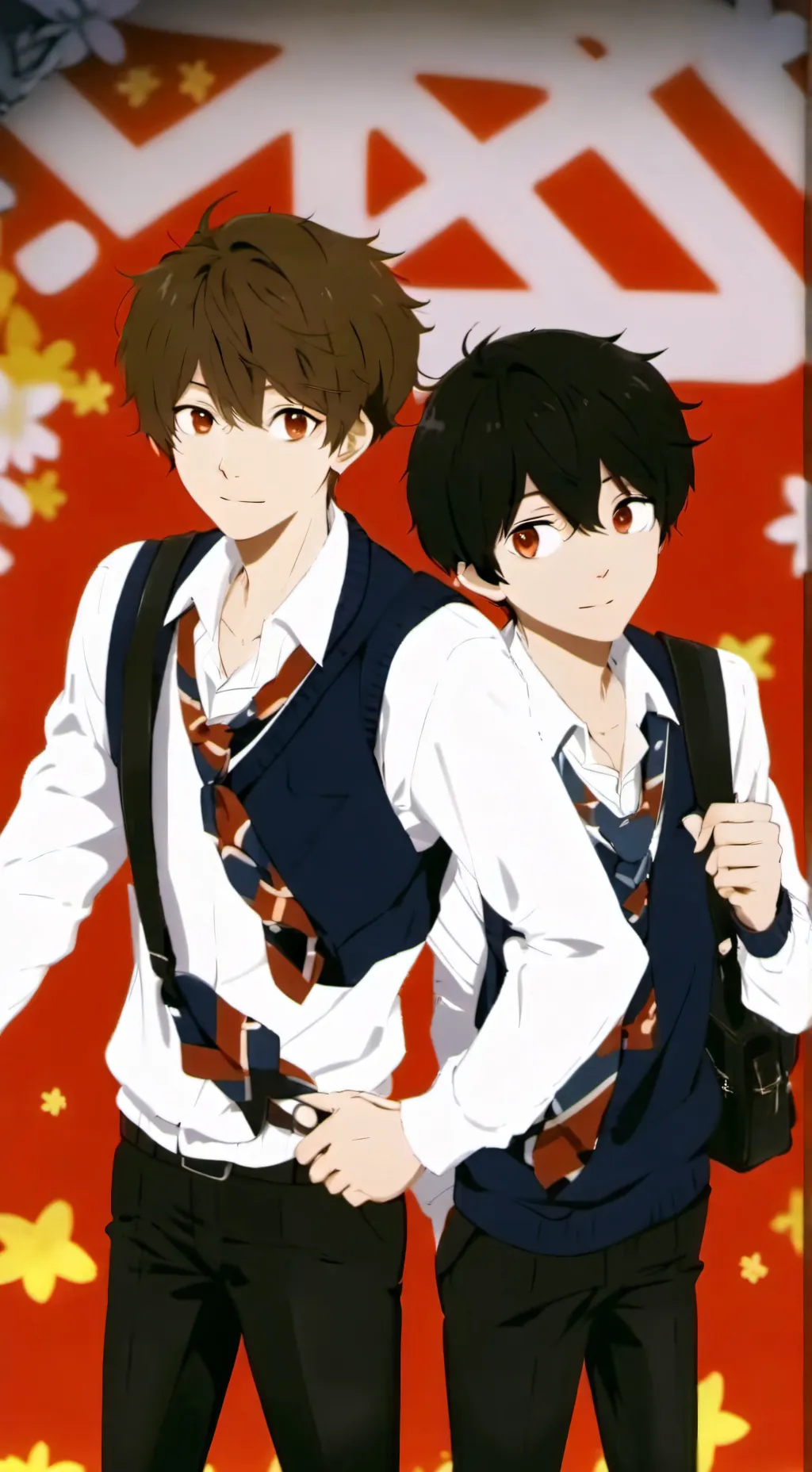 ai character: Jake and Oliver background