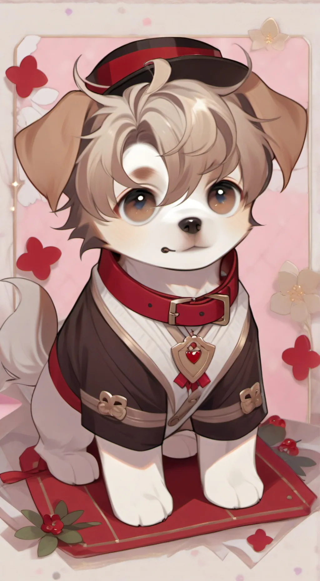 ai character: New pro hero mha background