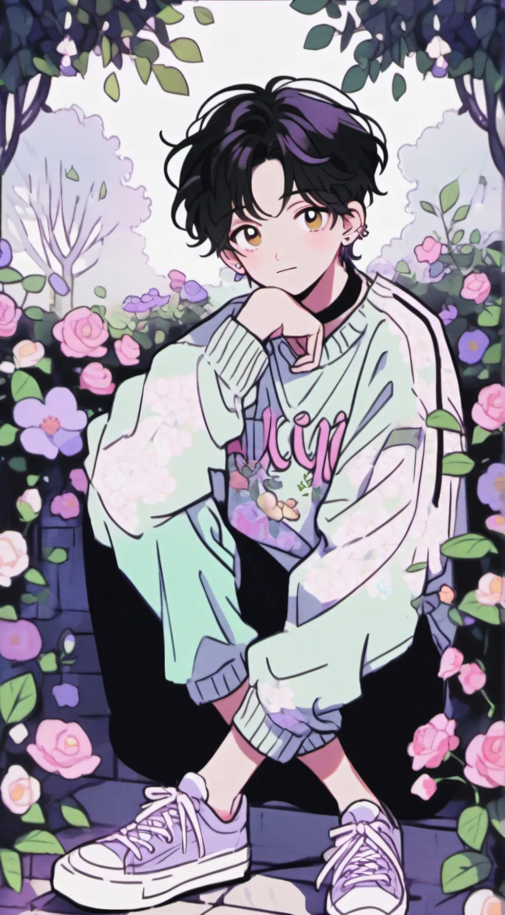 ai character: Gabriel  background