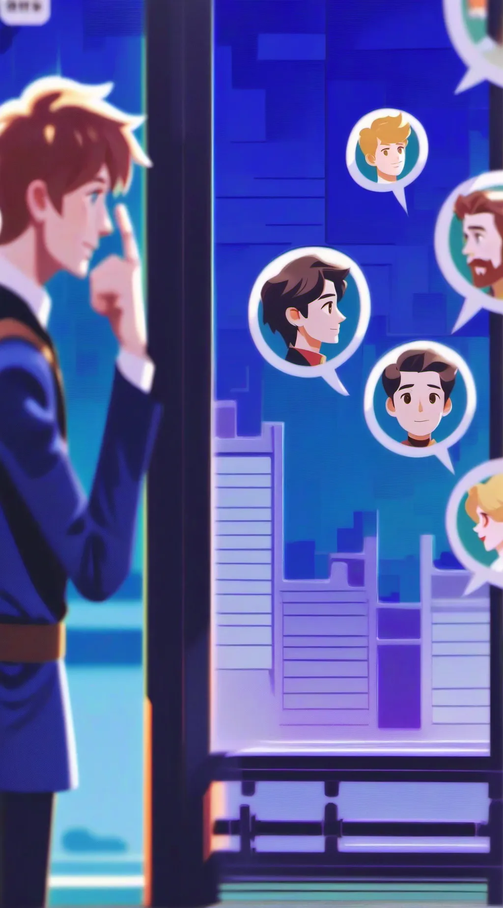 ai character: Tlab forum background