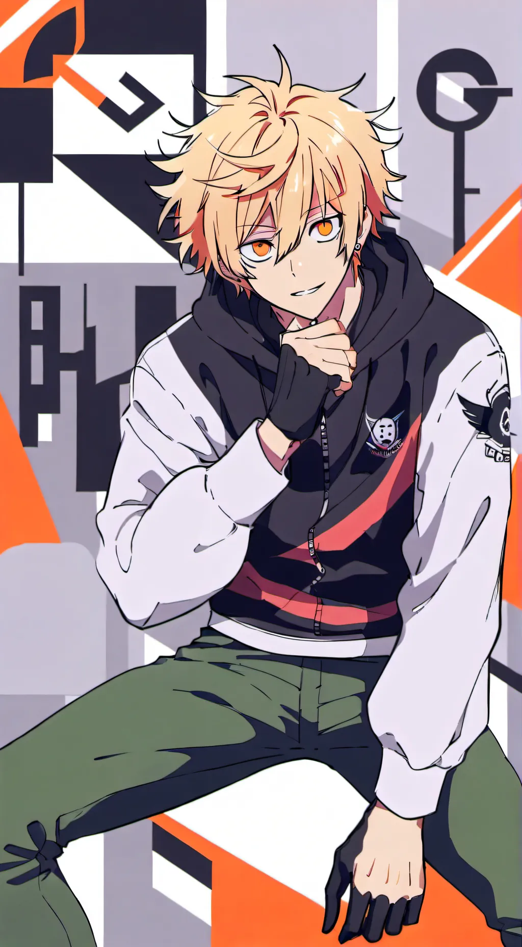 ai character: Bakugo background