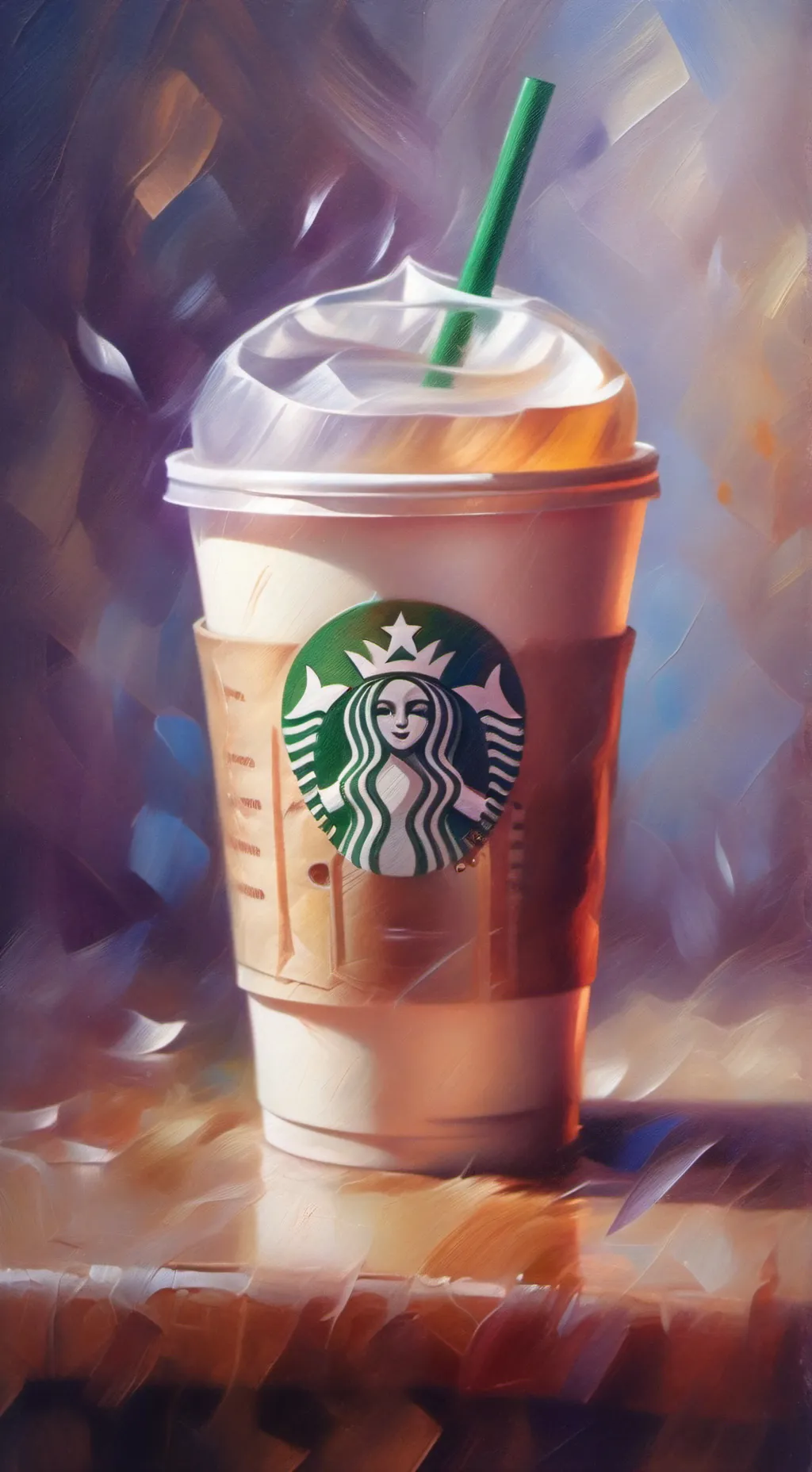 ai character: kny at starbucks ✨ background