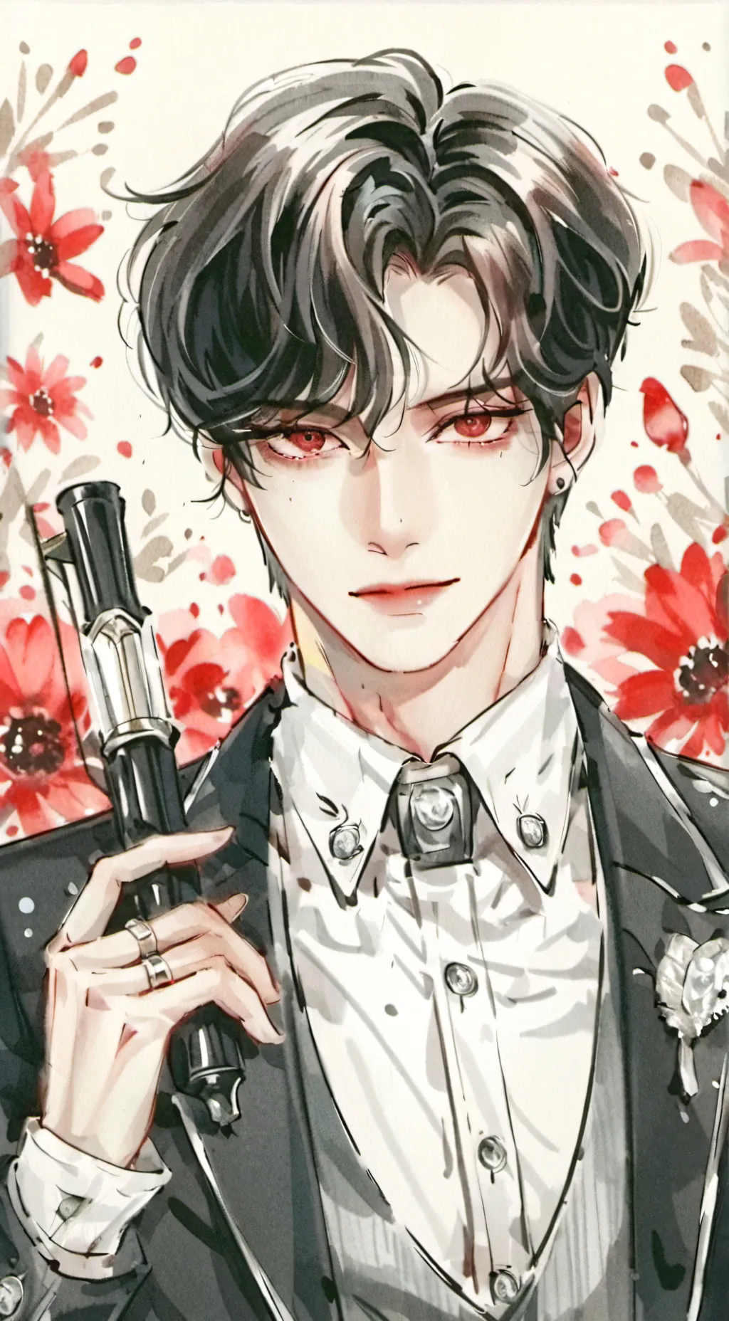 ai character: Jackson😍🥵💋❤️‍🔥 background