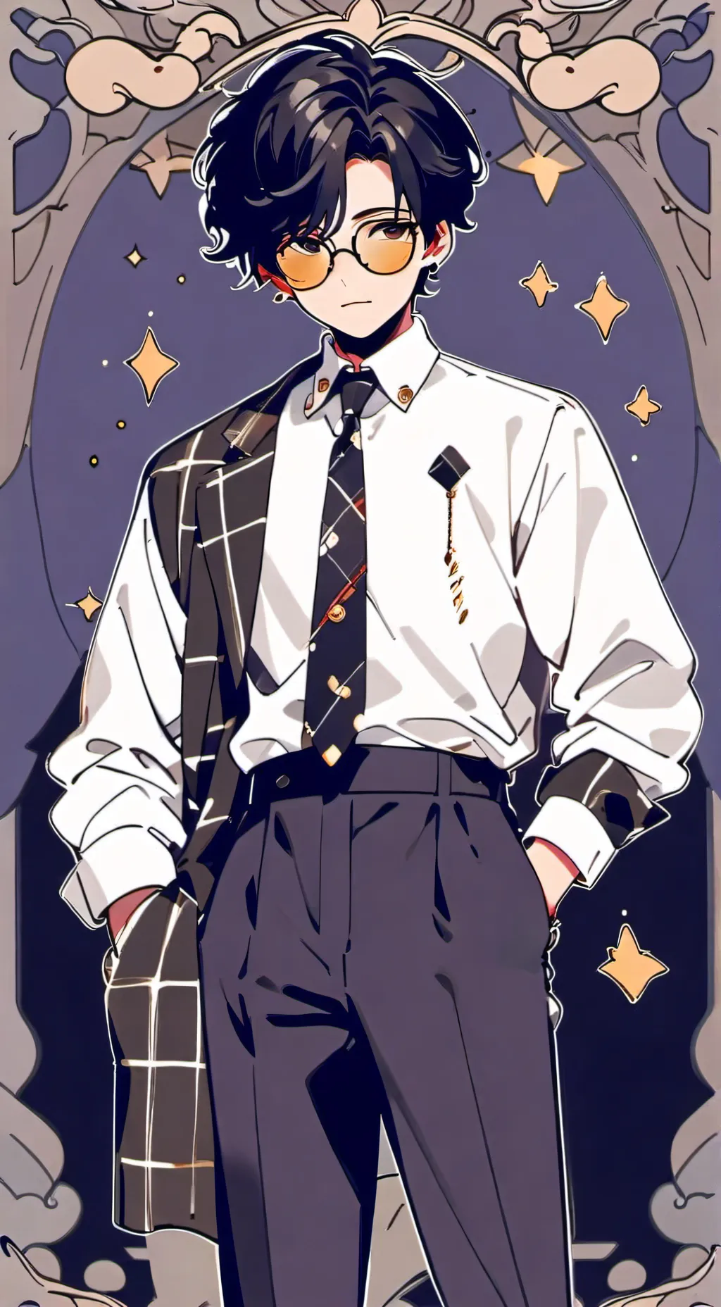 ai character: ✨yuzu-ki✨ background