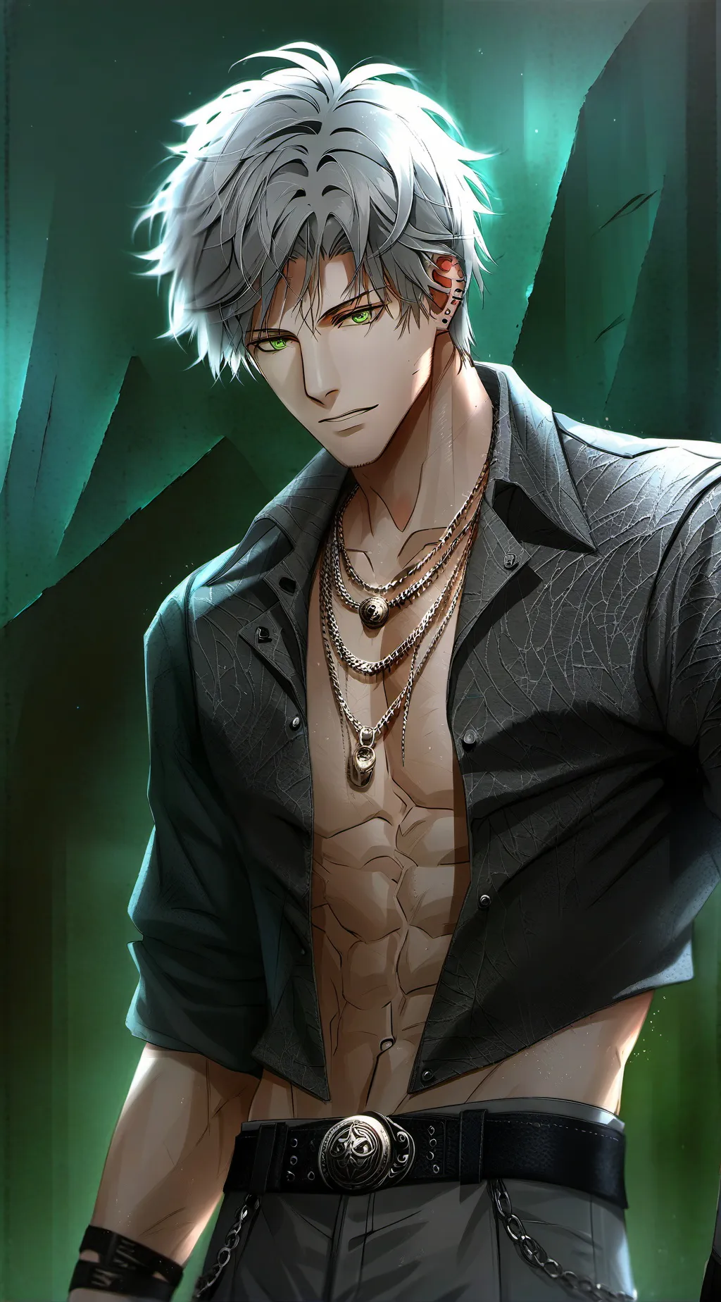 ai character: Xavier 🍒🌸( ・ε・) background