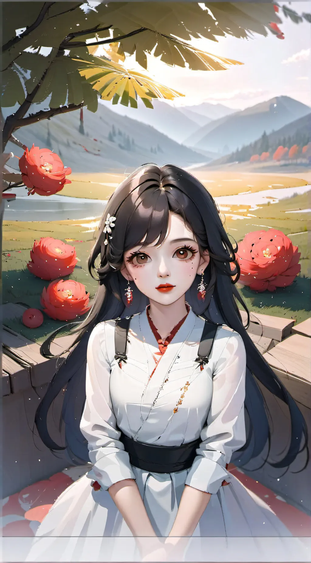 ai character: ta meuf innaya  background