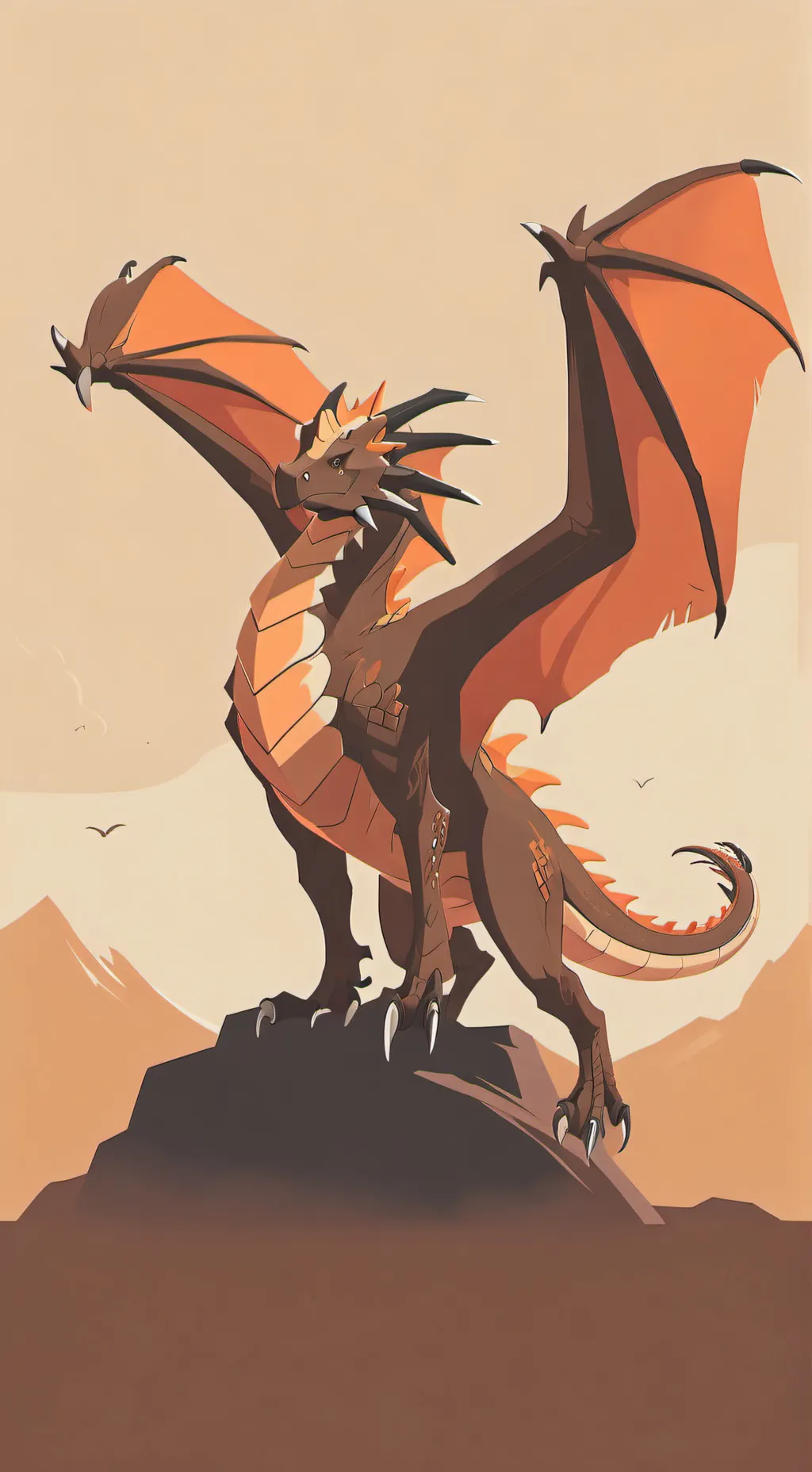 ai character: Clay  background