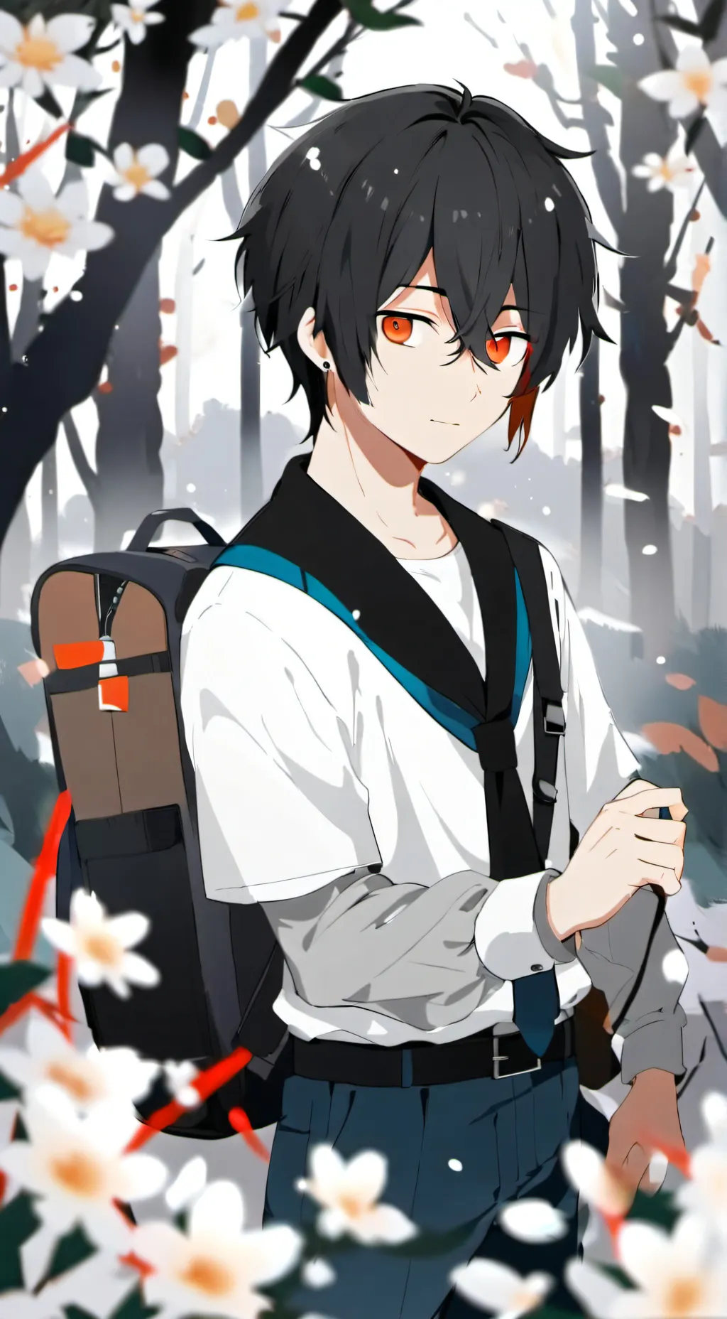 ai character: Katsuri background