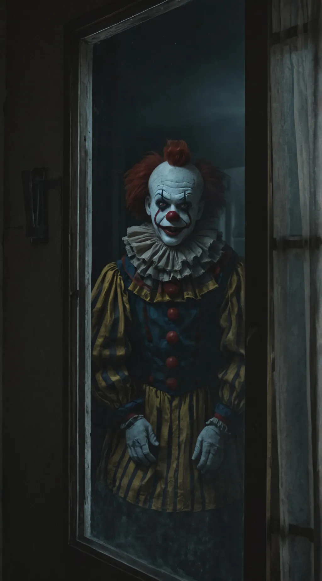 ai character: Eerie Night background