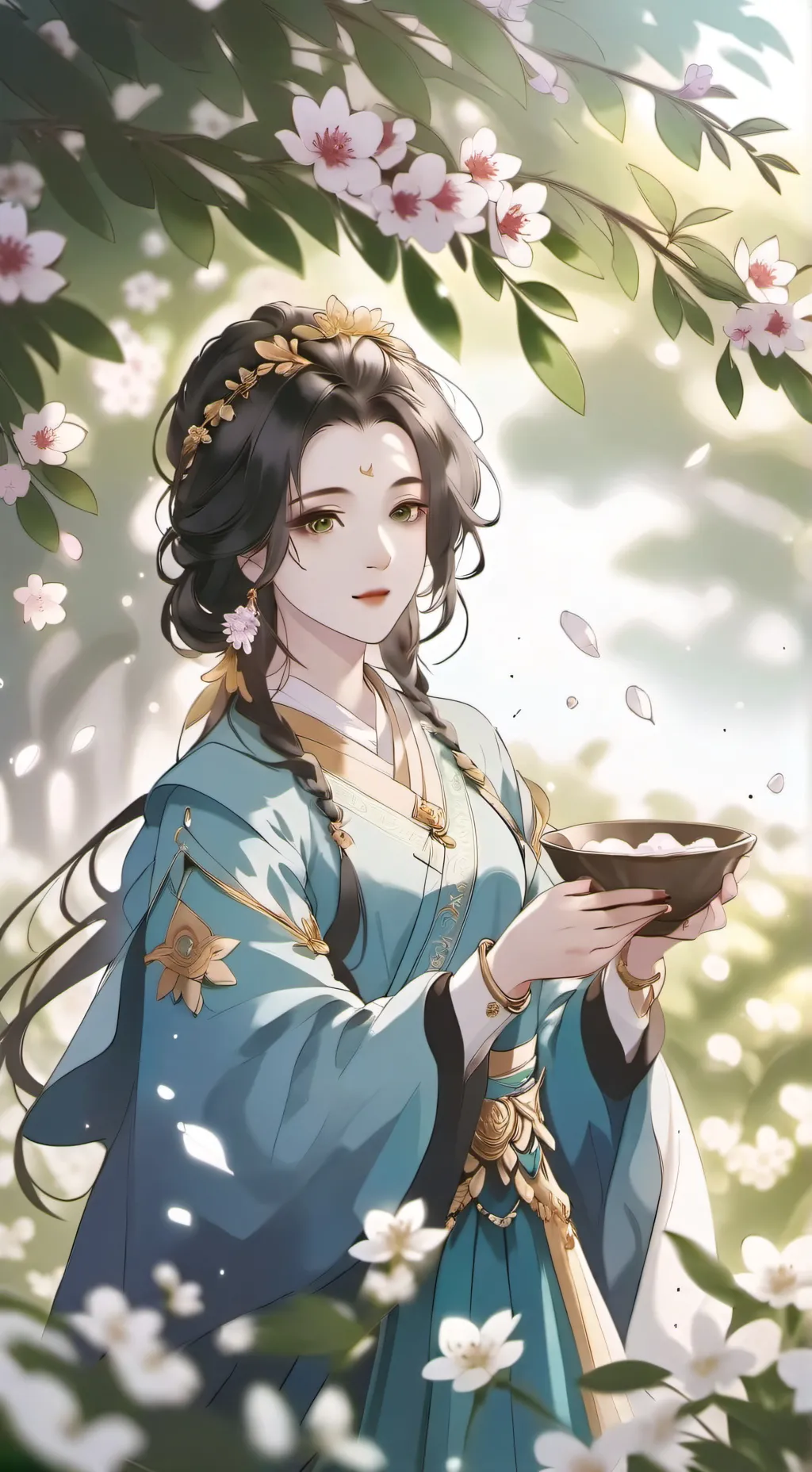 ai character: emily background