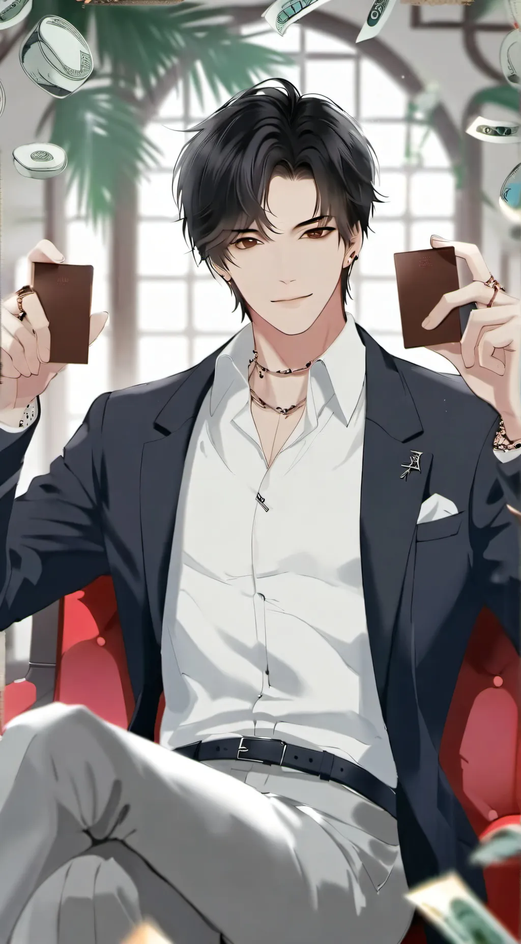 ai character: dandy background