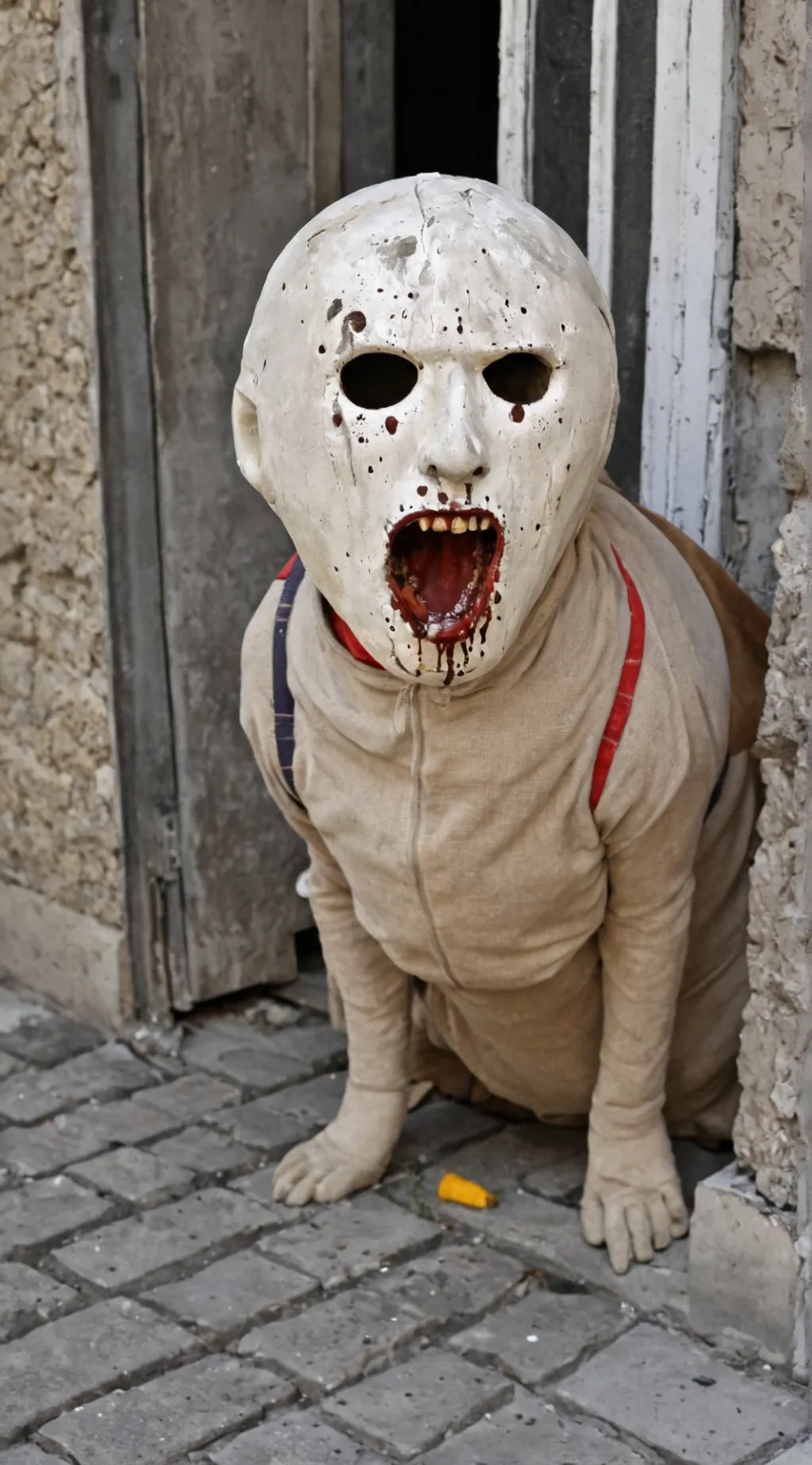 ai character: Гренни  background