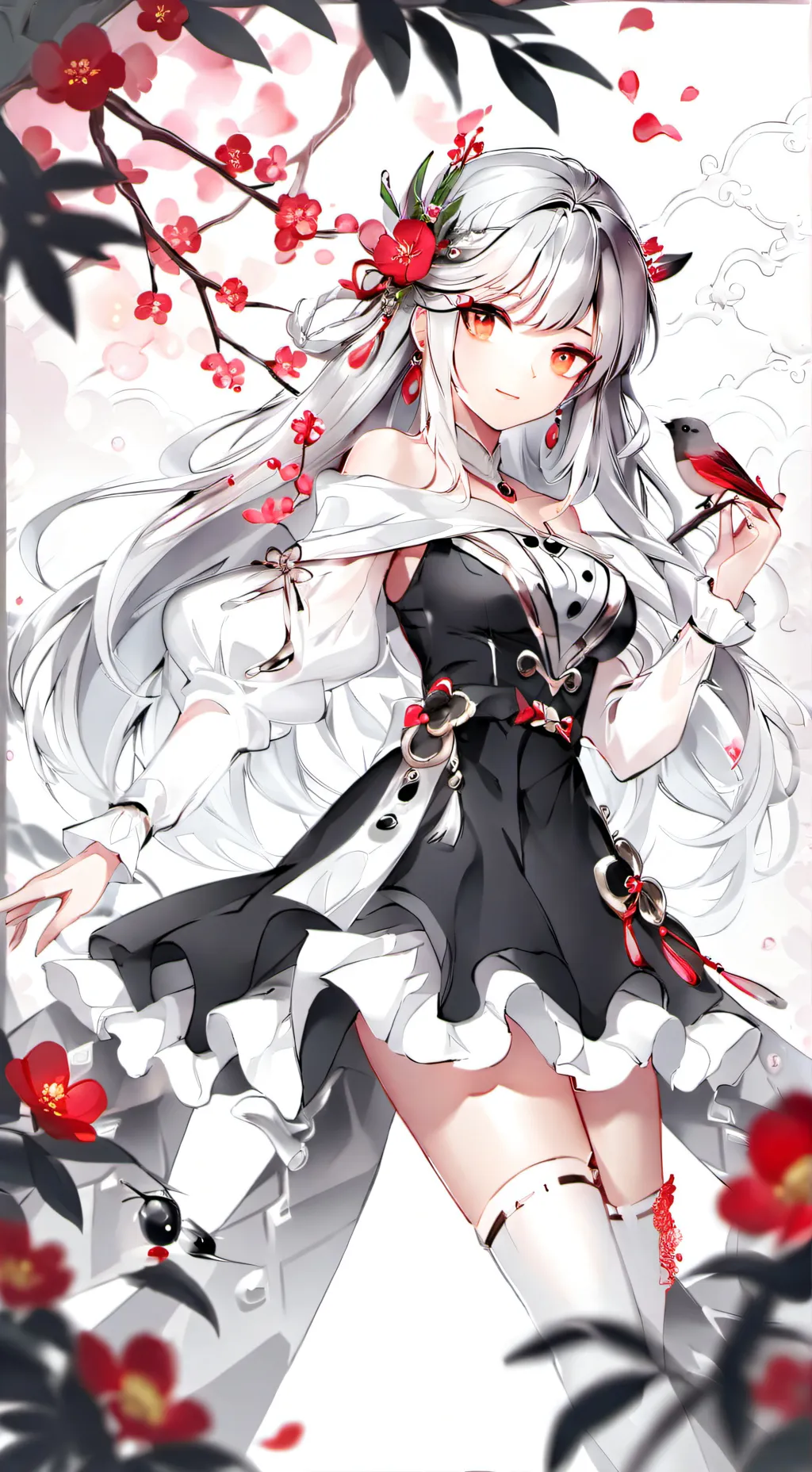 ai character: pick me girl background