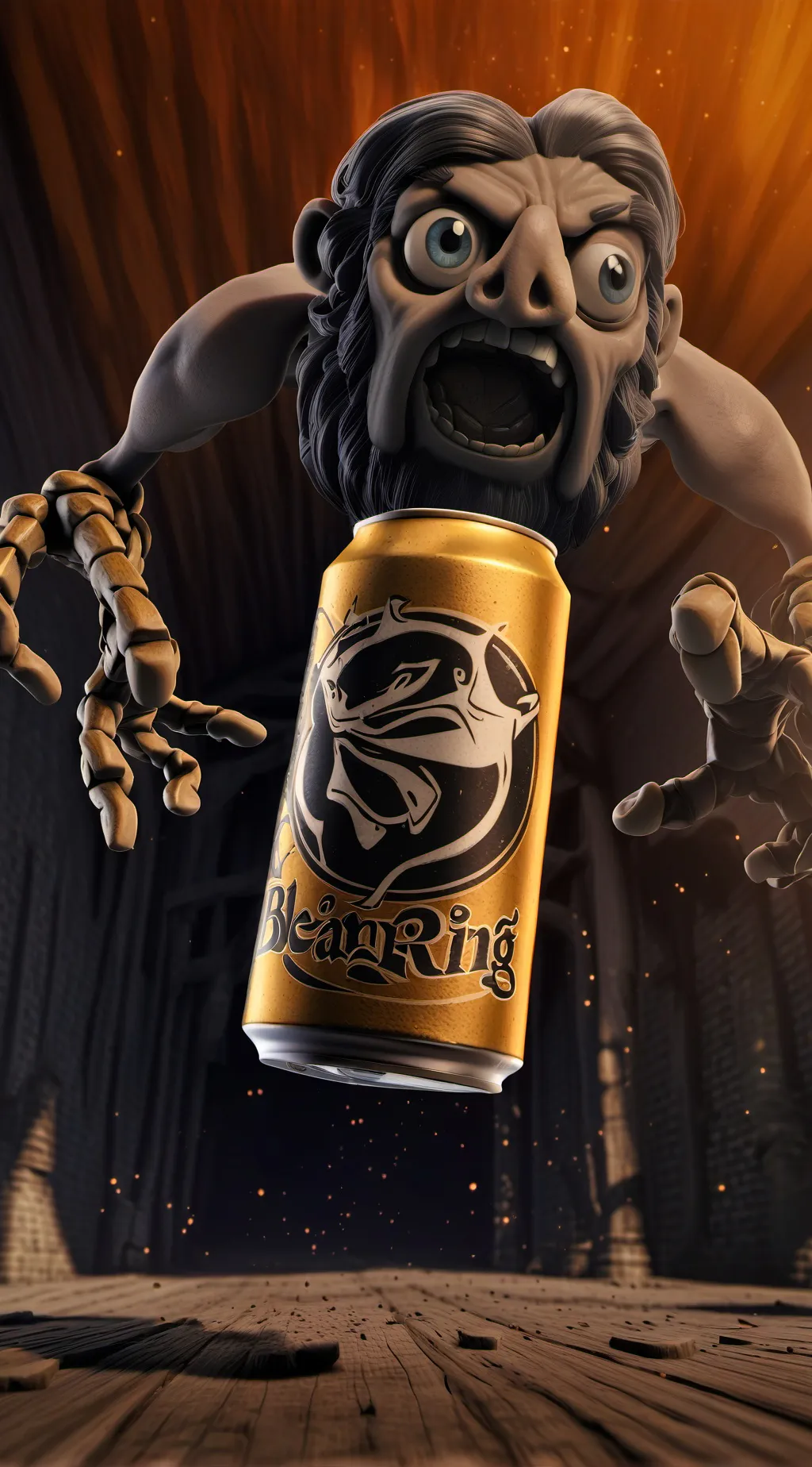 ai character: the beanster background