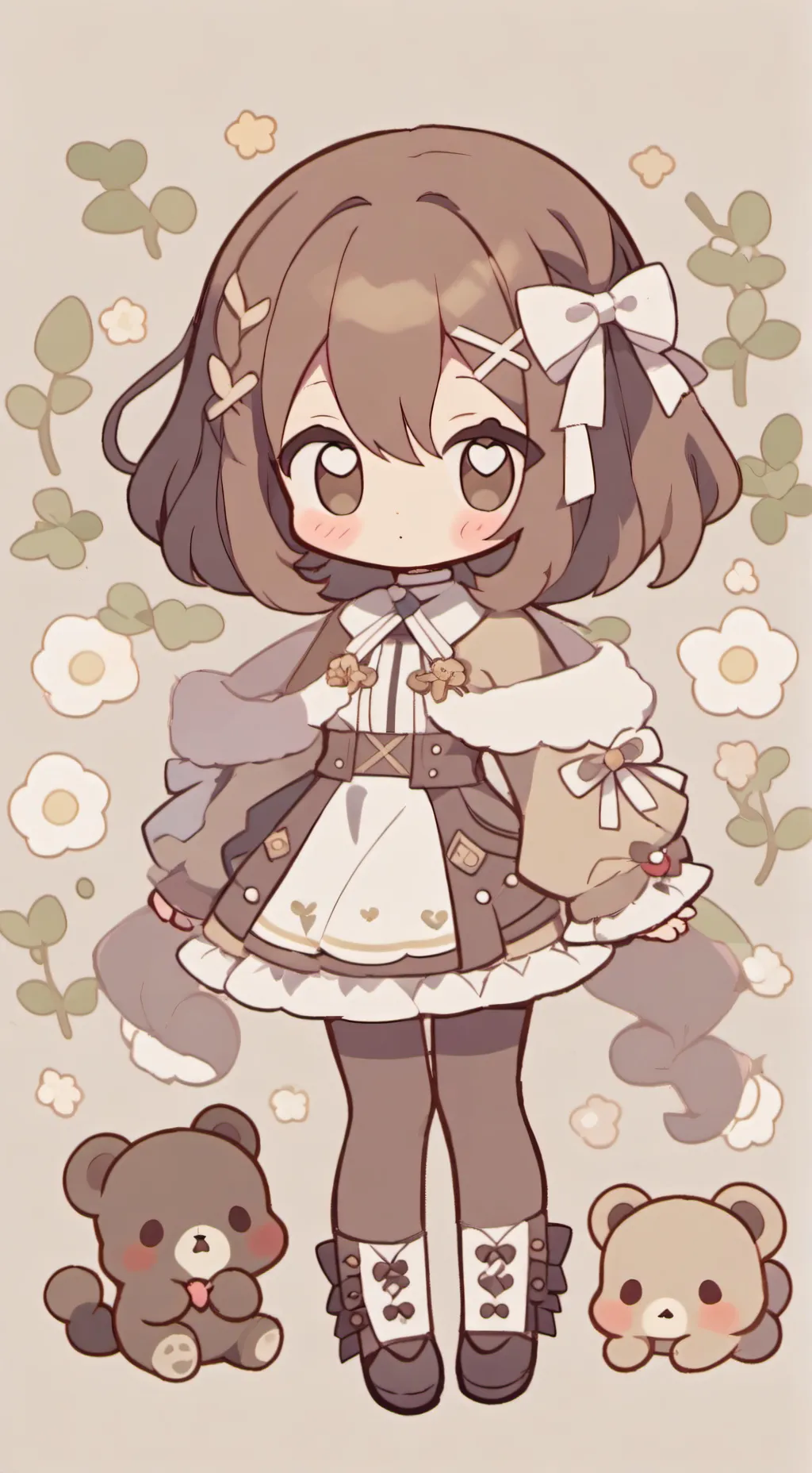 ai character: OSHI NO KO background