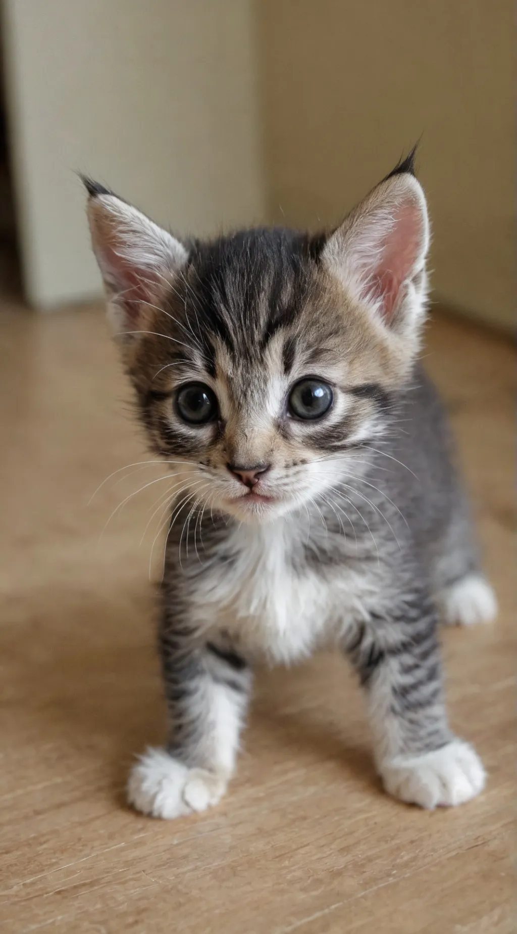 ai character: gatito moneda background