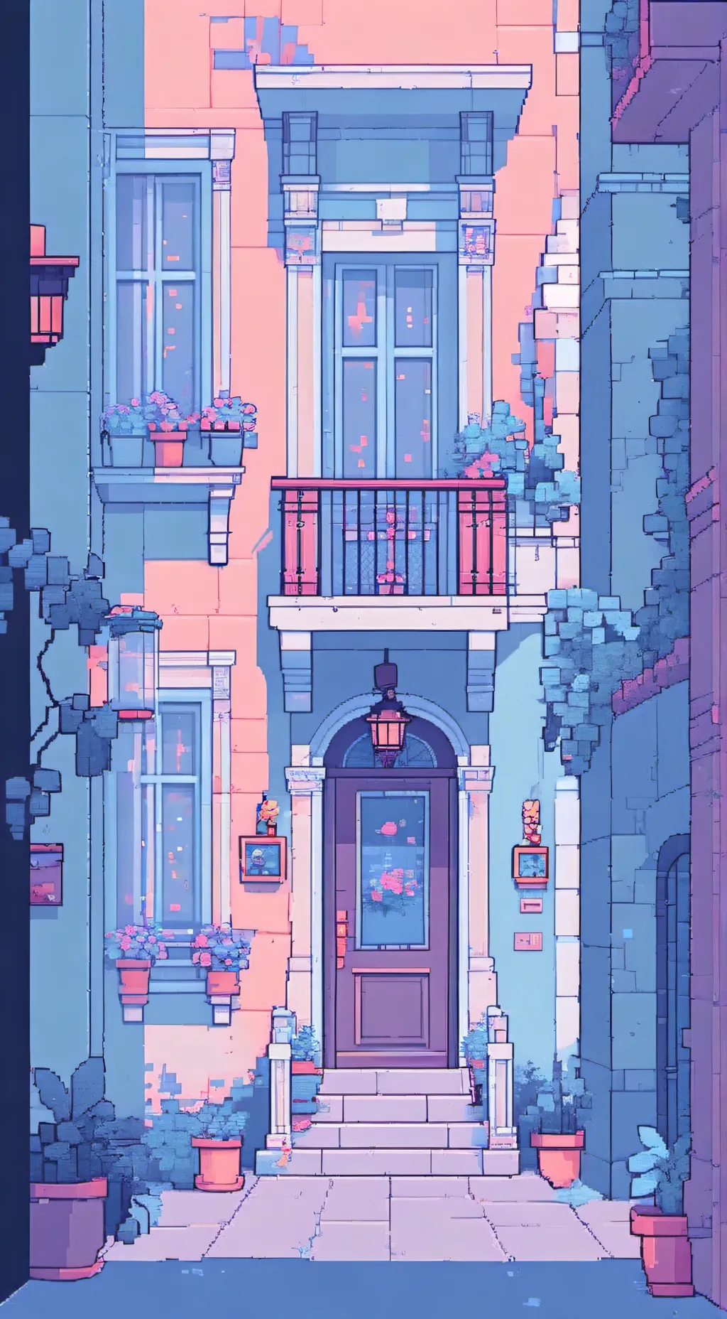 ai character: Kny tomioka malo background