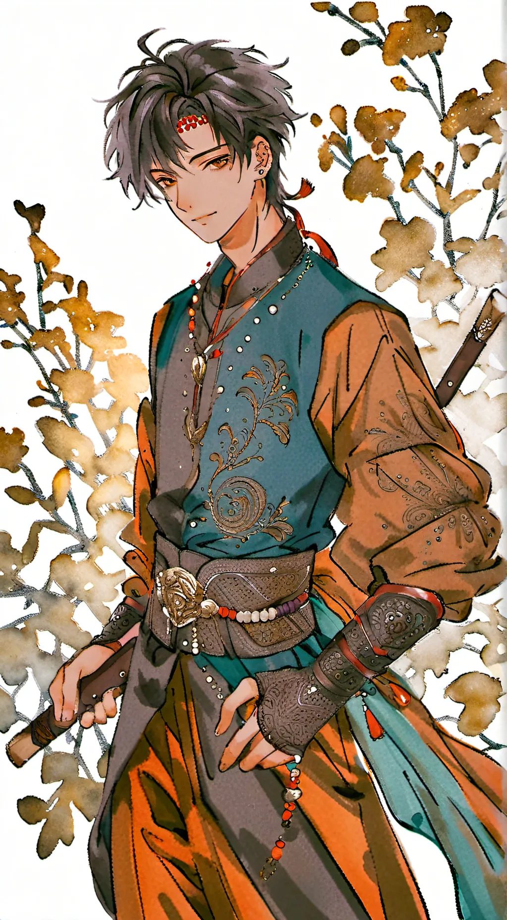 ai character: ●~Xavier~○ background