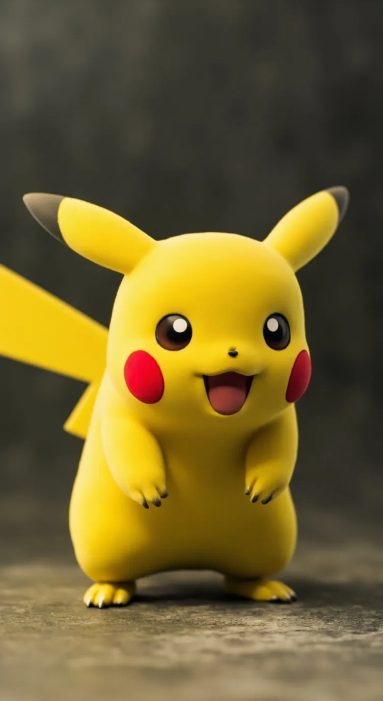 ai character: Pikachu background