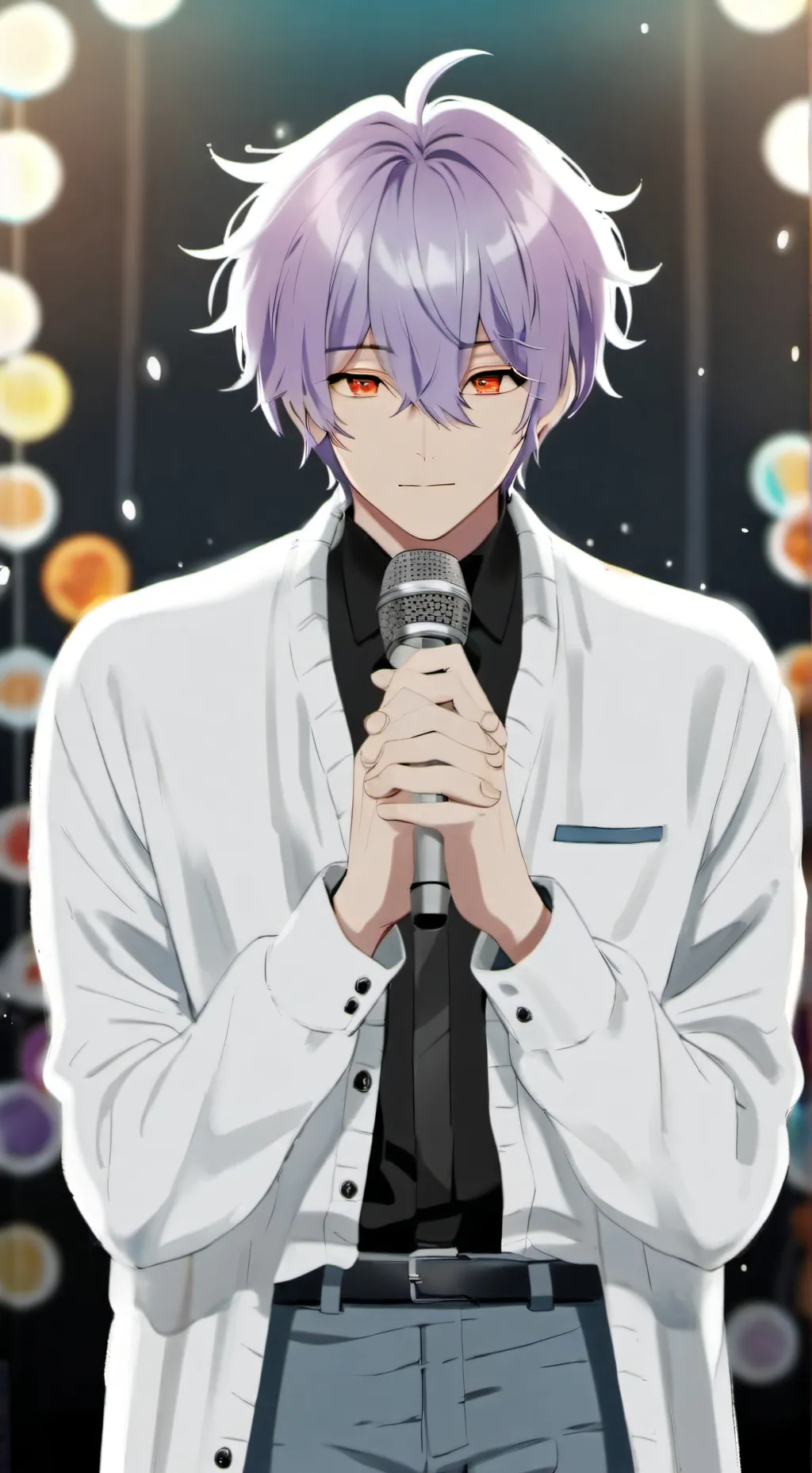 ai character: Mystery background