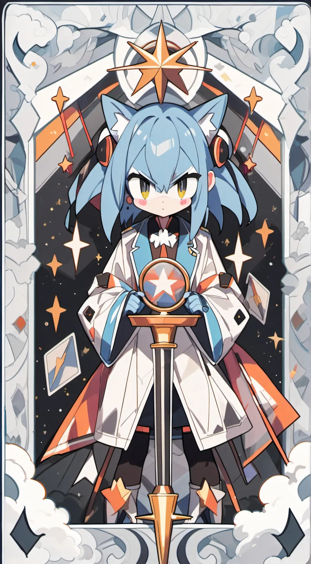 ai character: Sonic crew!  background