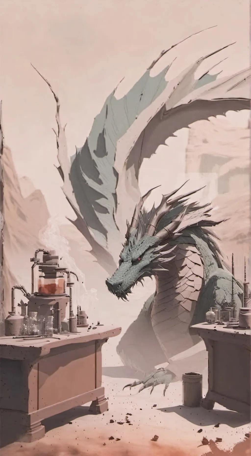 ai character: Hi :D background