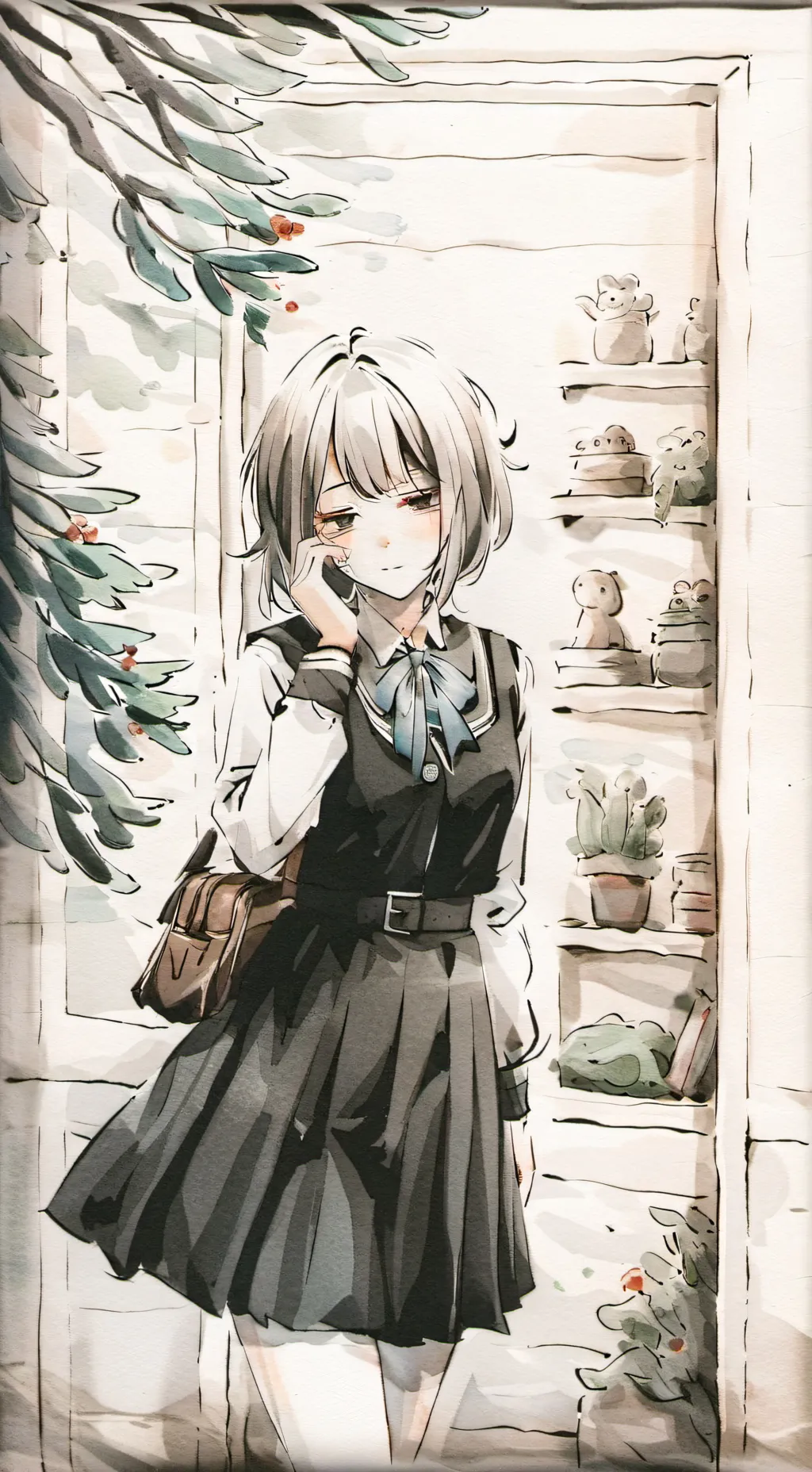 ai character: Mia background