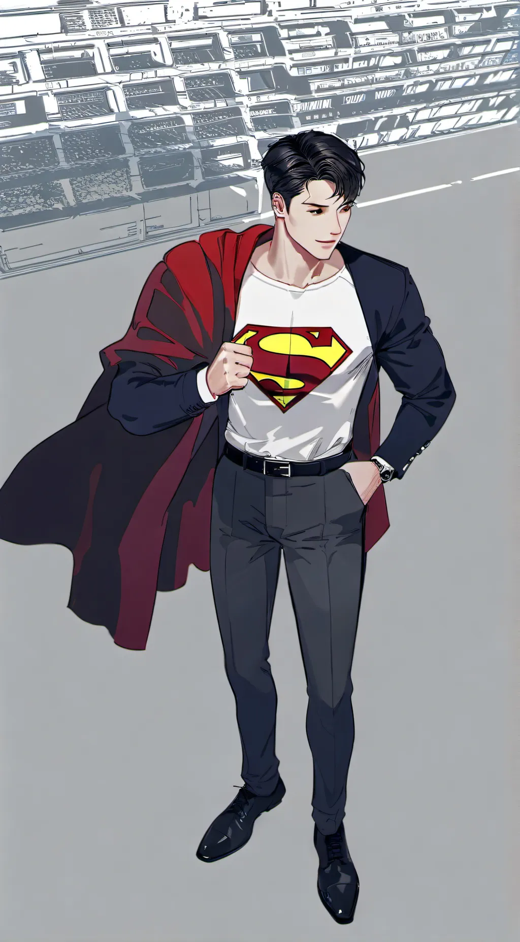 ai character: Thomas  background